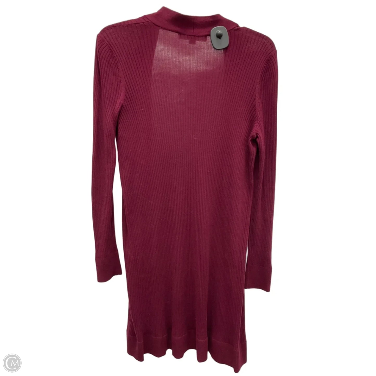 Cardigan By Loft In Maroon, Size: Xs
