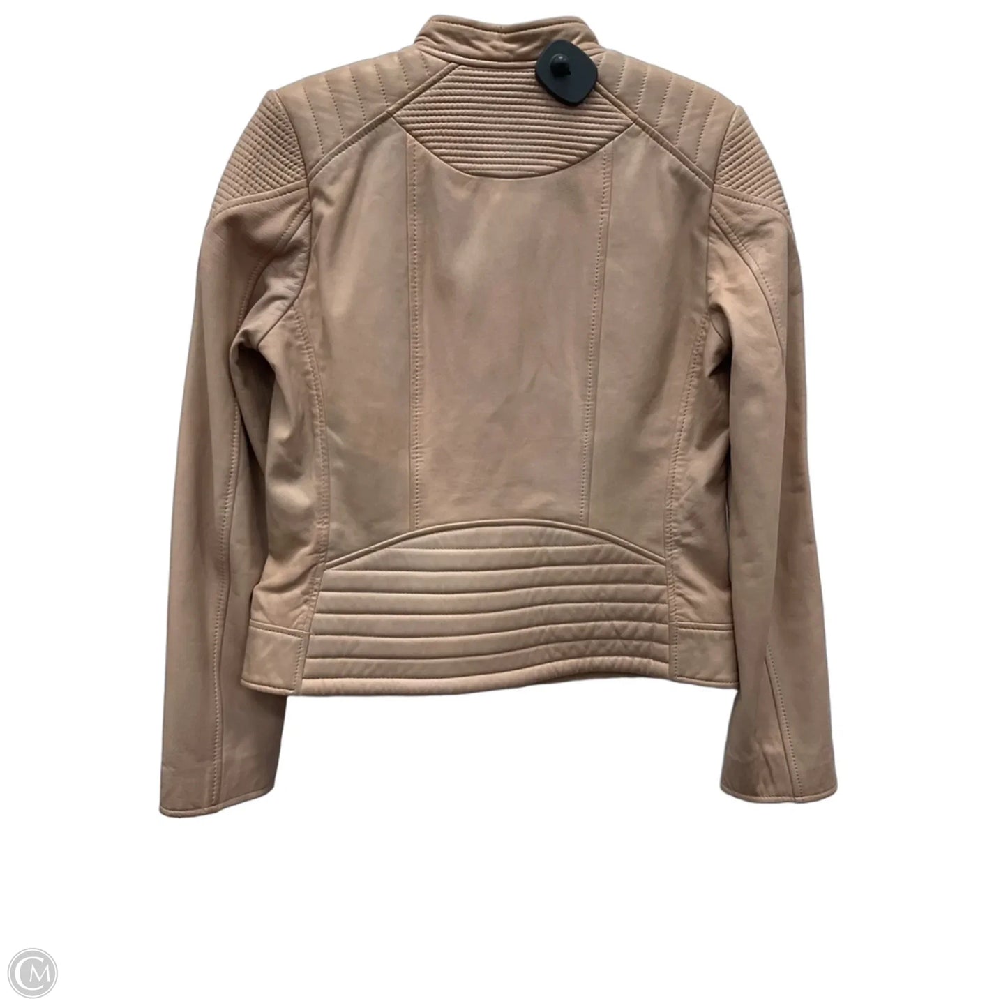 Jacket Moto Leather By 7 For All Mankind In Pink, Size: M