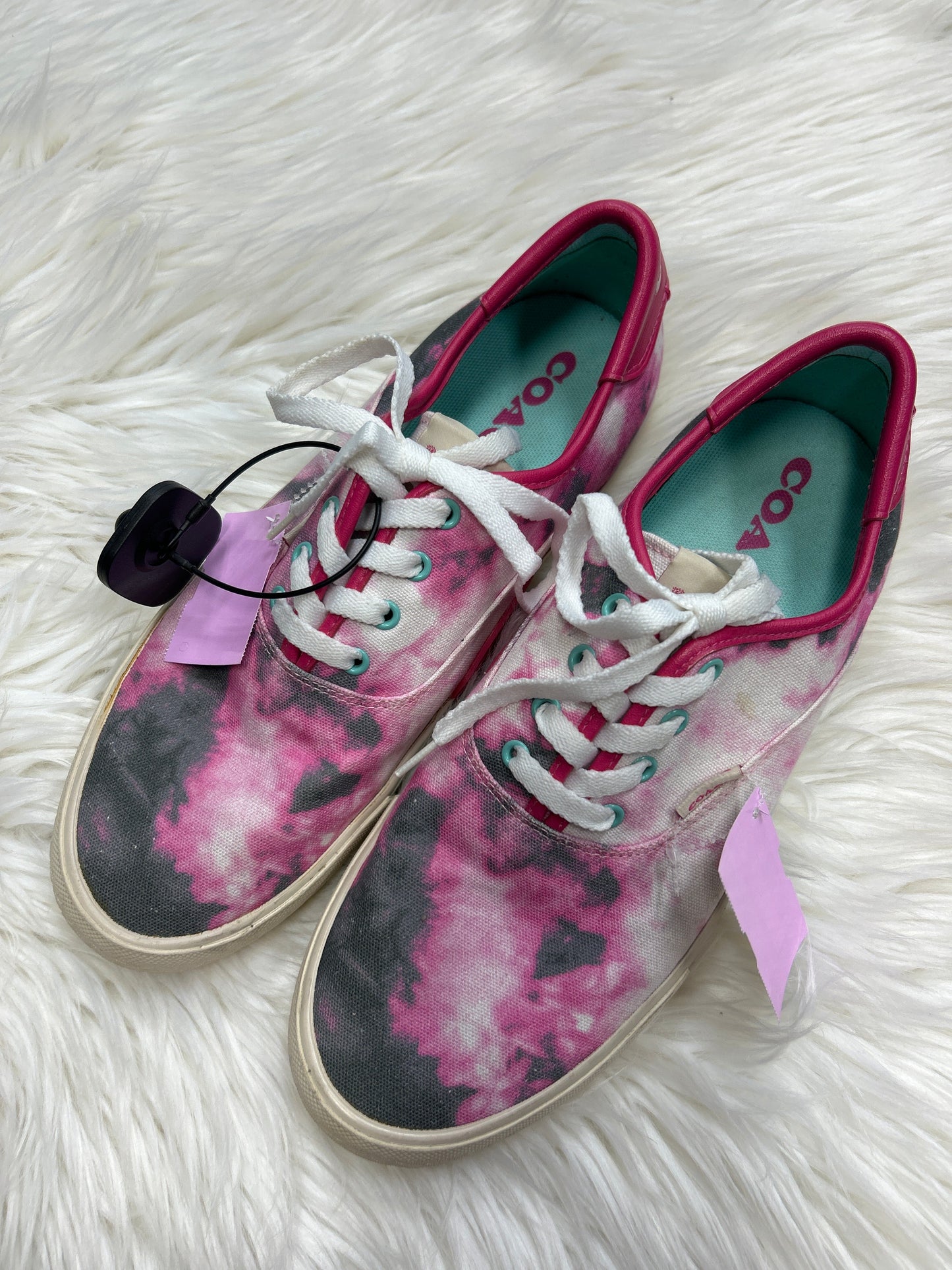 Shoes Designer By Coach In Pink, Size:9.5