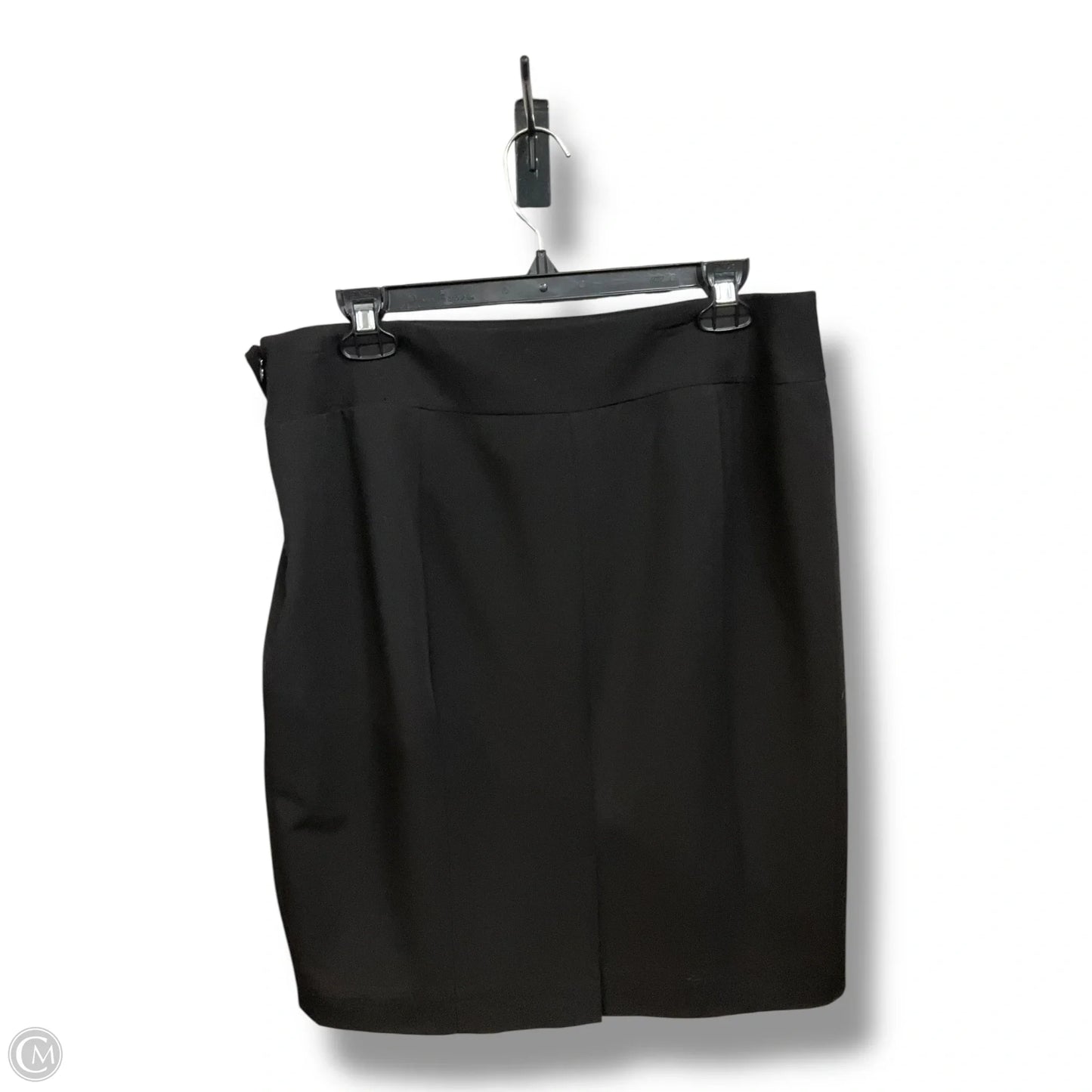 Skirt Midi By Alfani In Black, Size: Xl