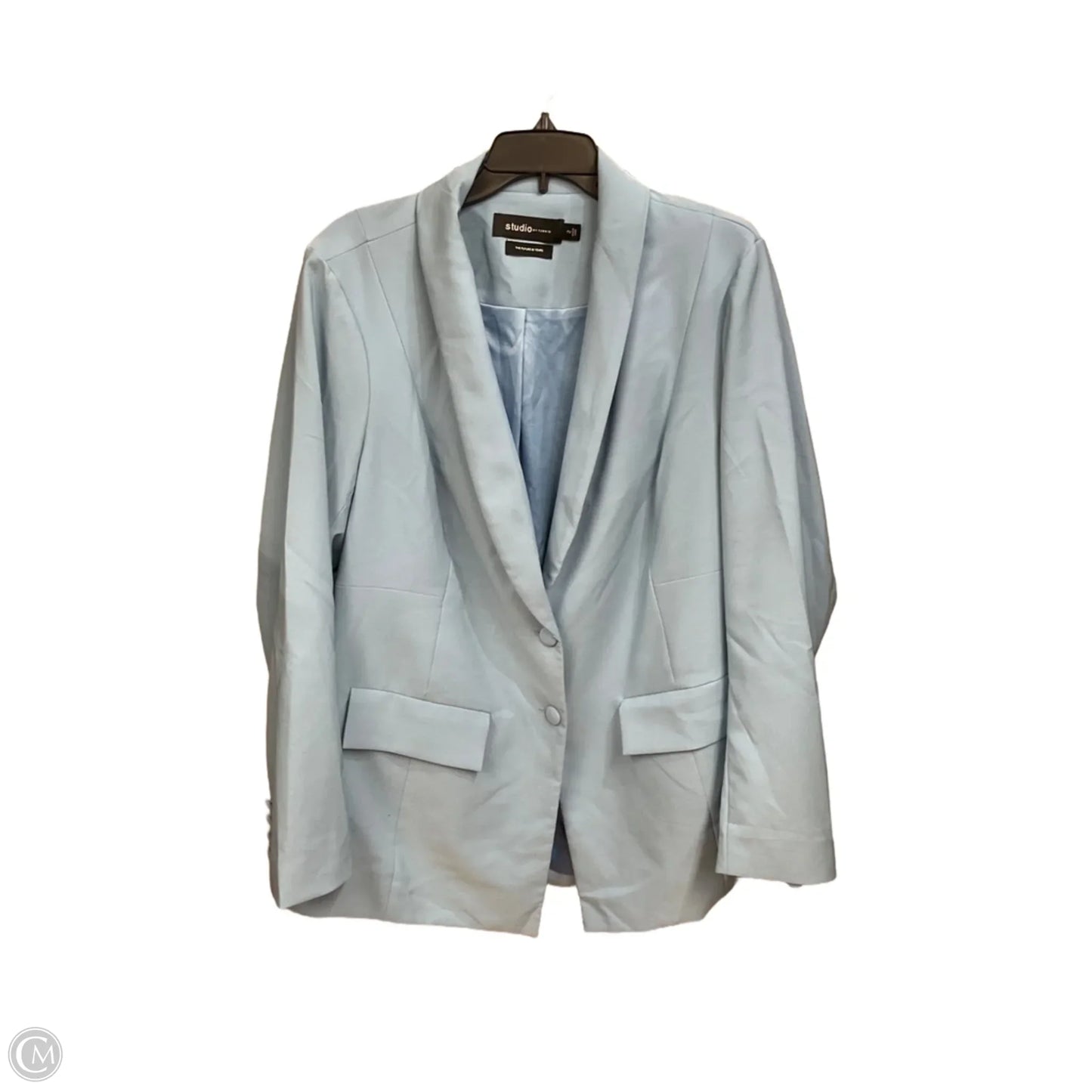 Blazer By Torrid In Blue, Size: 2x