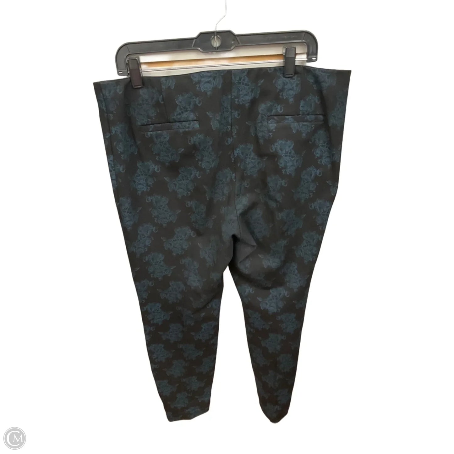 Pants Dress By Alfani In Black & Blue, Size: 14