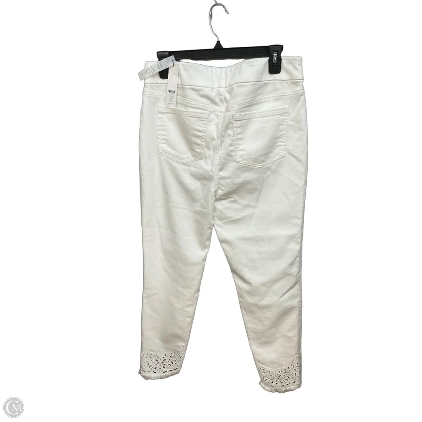 Jeans Skinny By Chicos In White, Size: 10