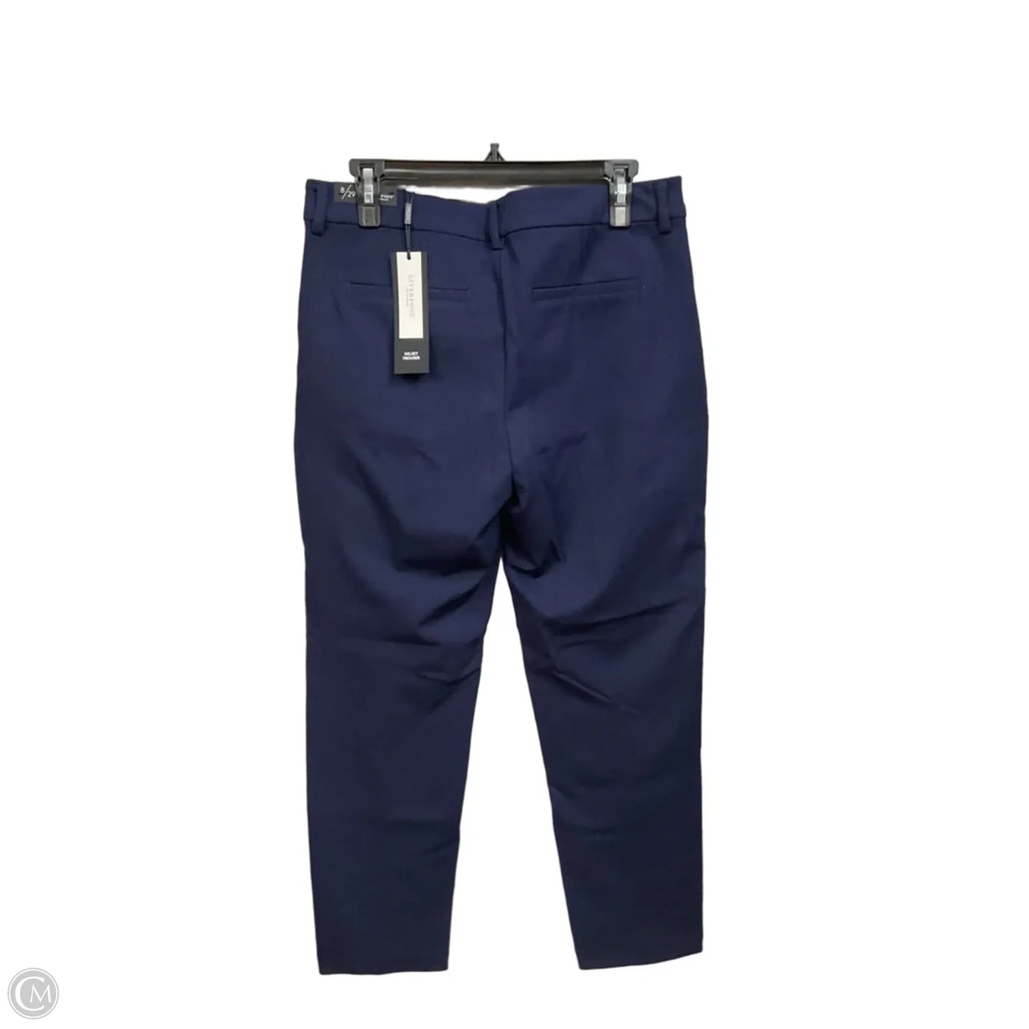 Pants Dress By Liverpool In Blue, Size: 8