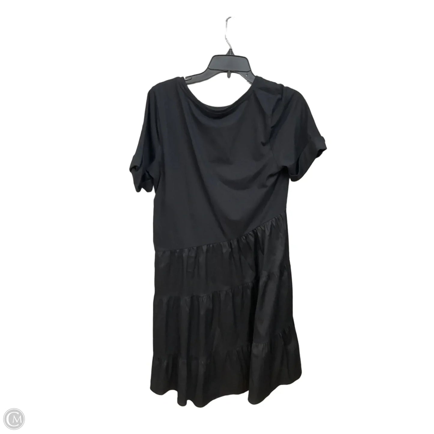 Dress Casual Midi By Chicos In Black, Size: M