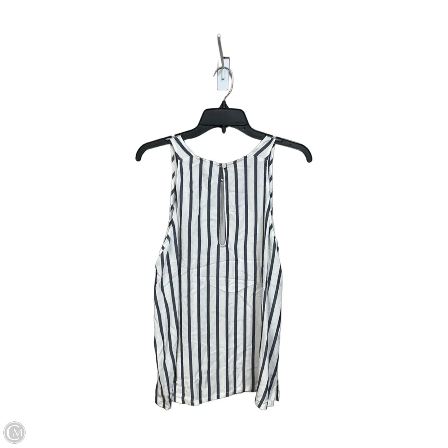 Top Sleeveless By Old Navy In Striped Pattern, Size: L