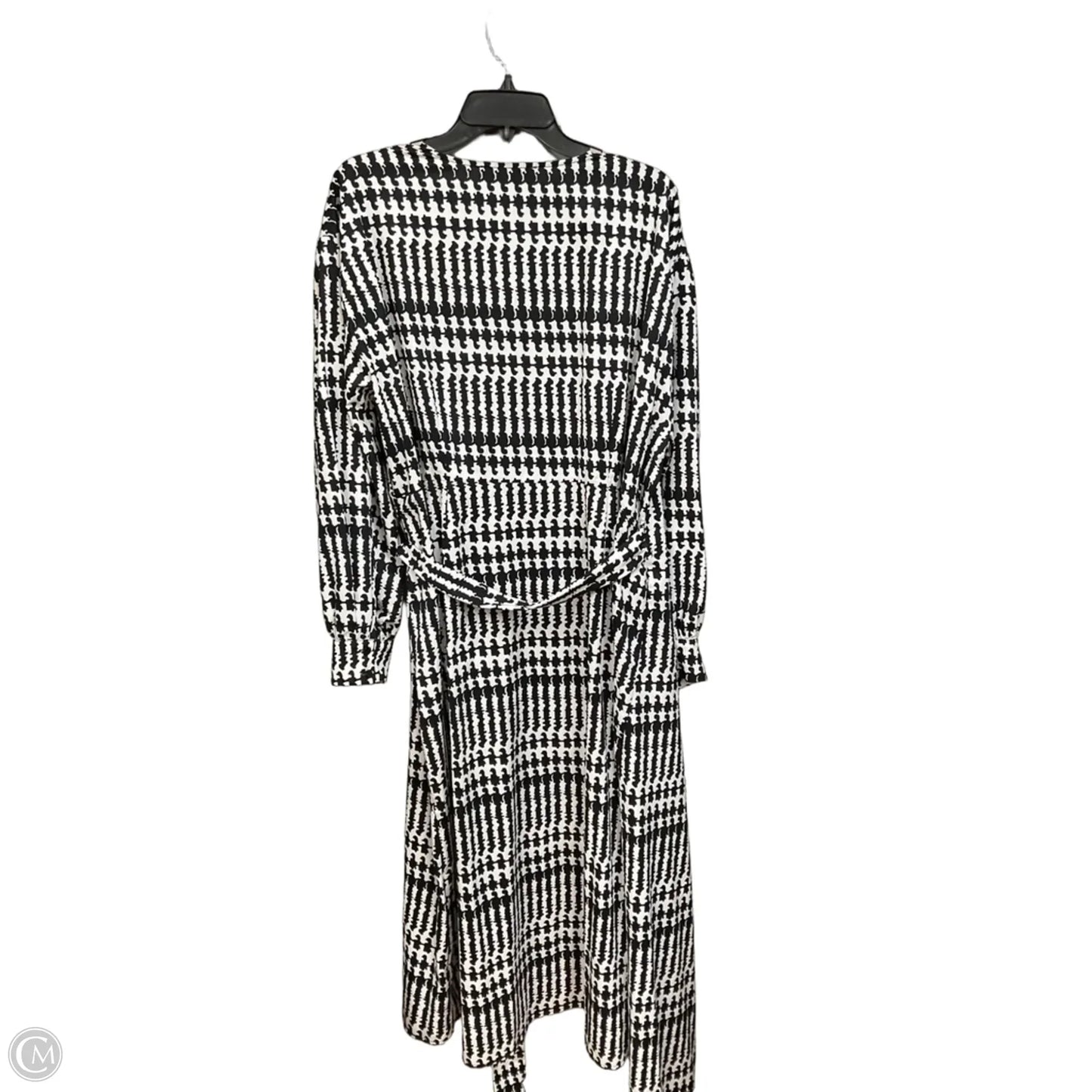 Dress Casual Maxi By Eloquii In Black & White, Size: 2x