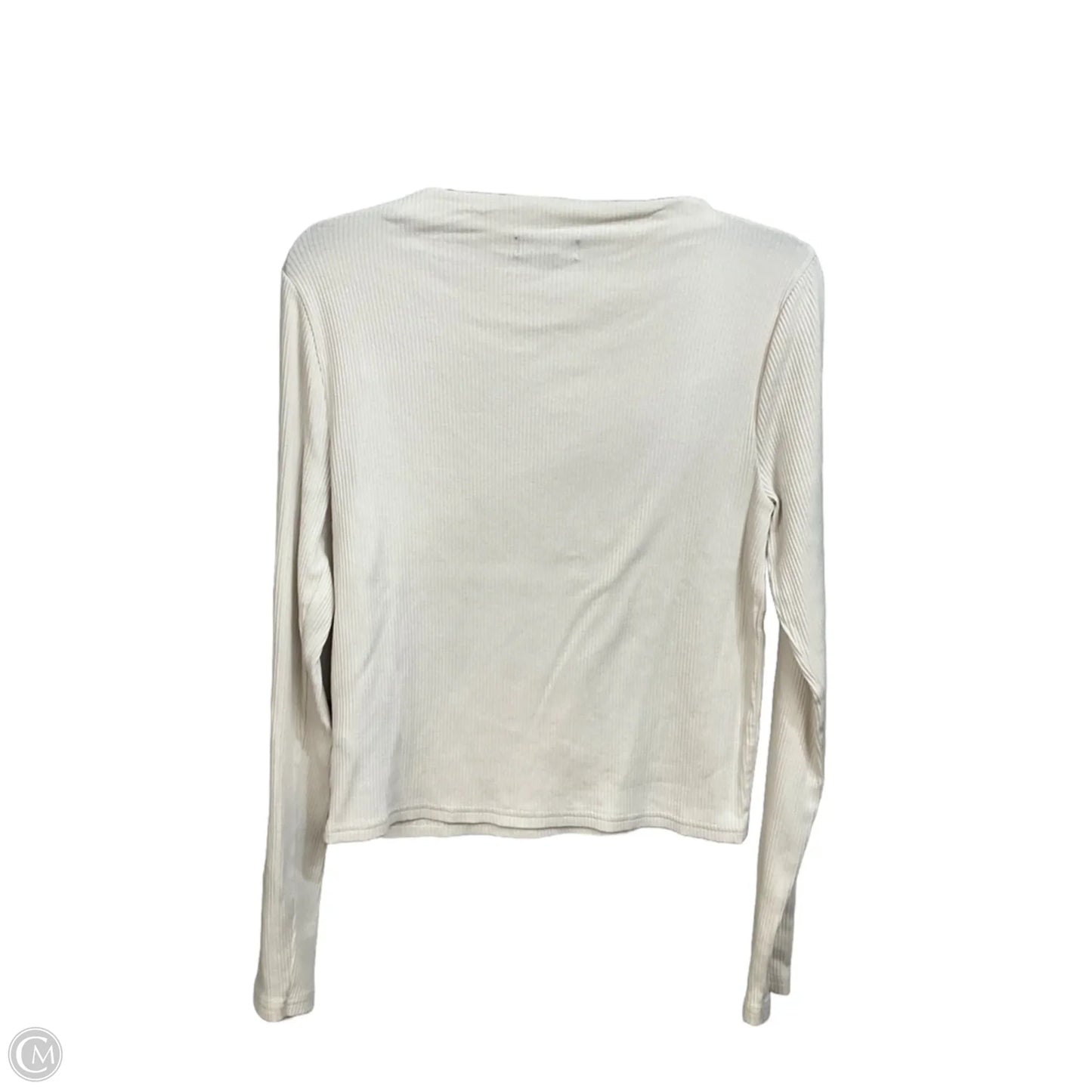 Top Long Sleeve By J. Crew In Beige, Size: L