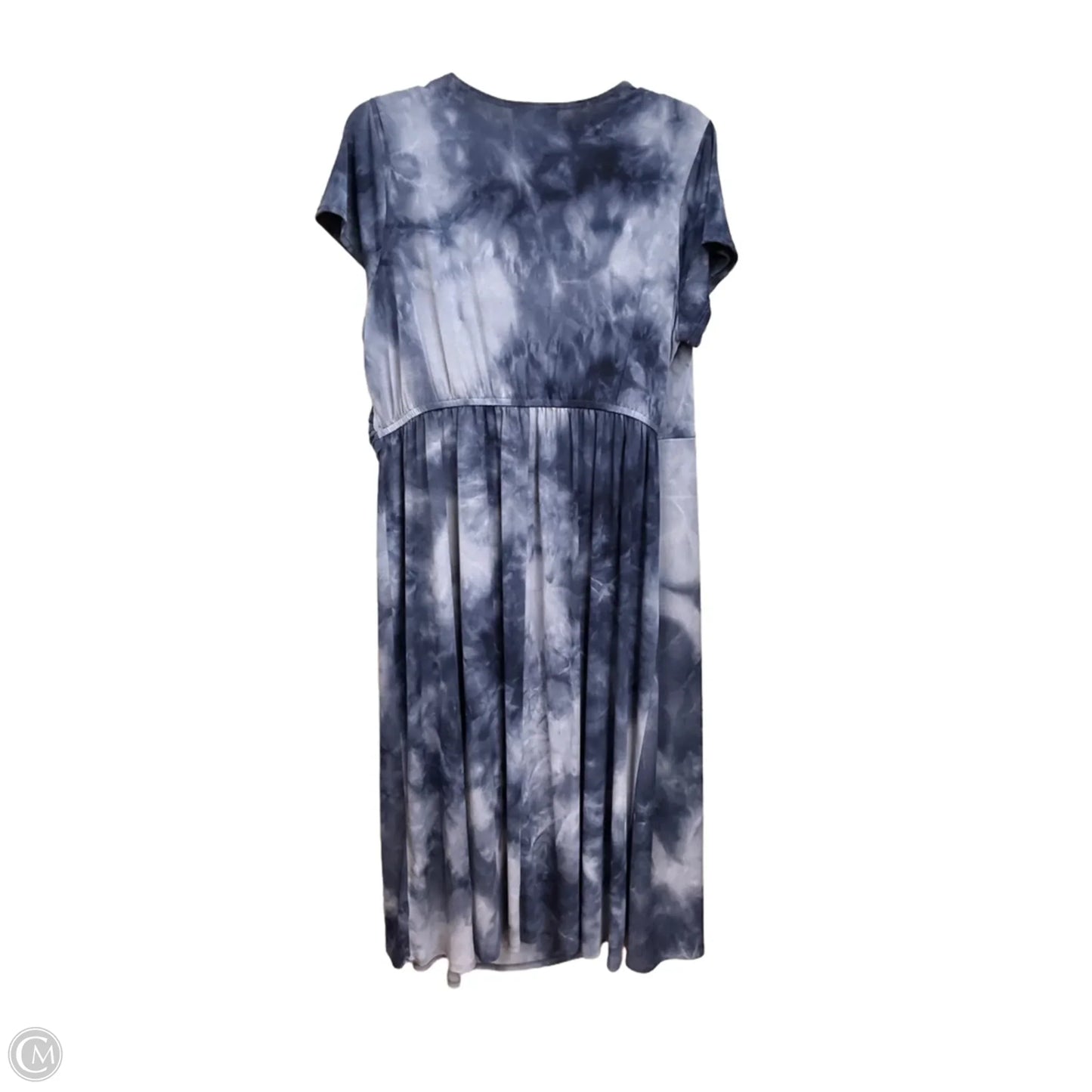 Dress Casual Midi By Lane Bryant In Tie Dye Print, Size: 2x