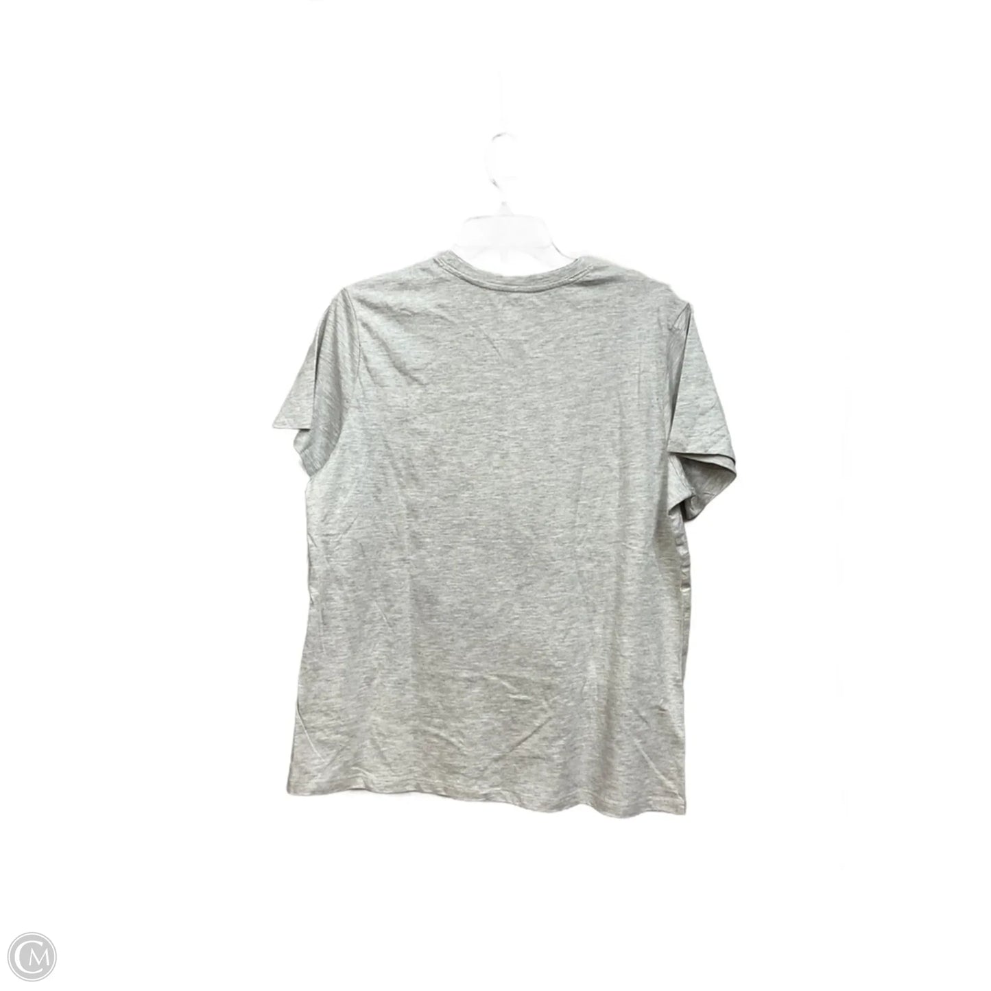 Top Short Sleeve Basic By Members Mark In Grey, Size: M