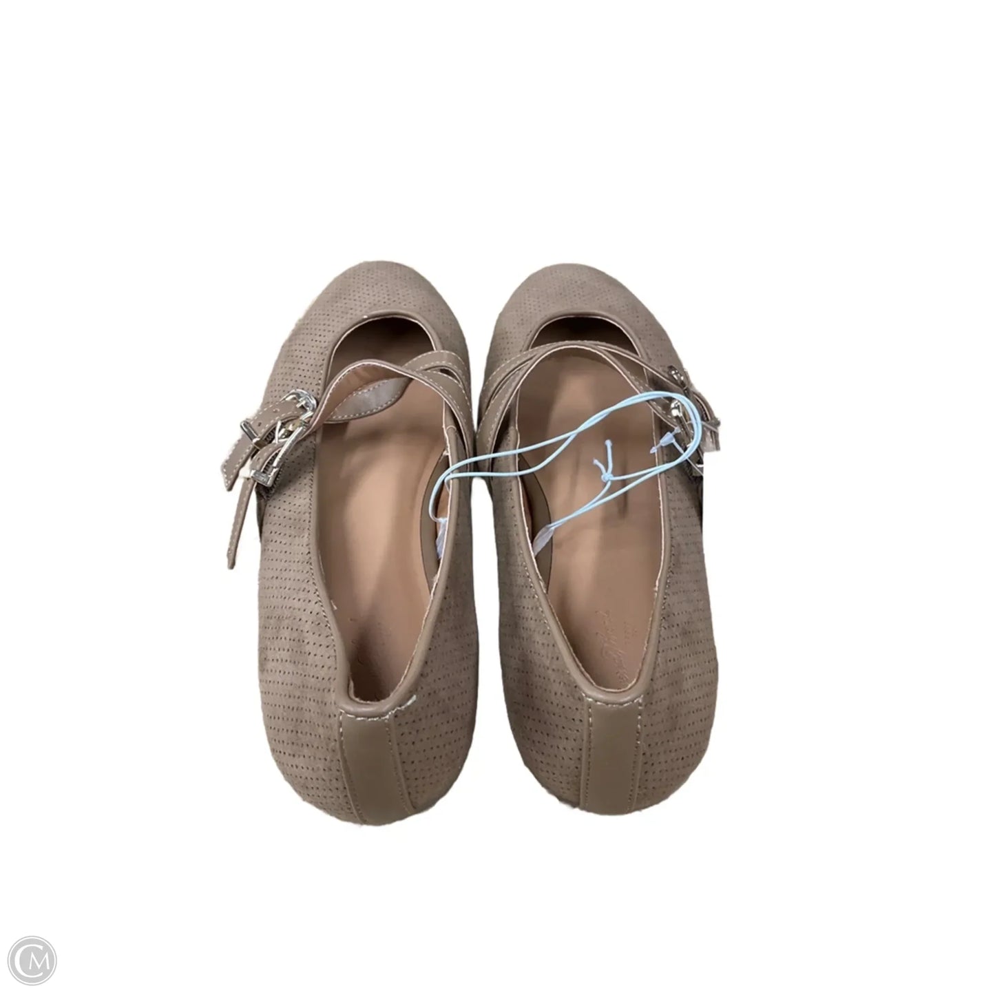 Shoes Flats By Universal Thread In Brown, Size: 8.5