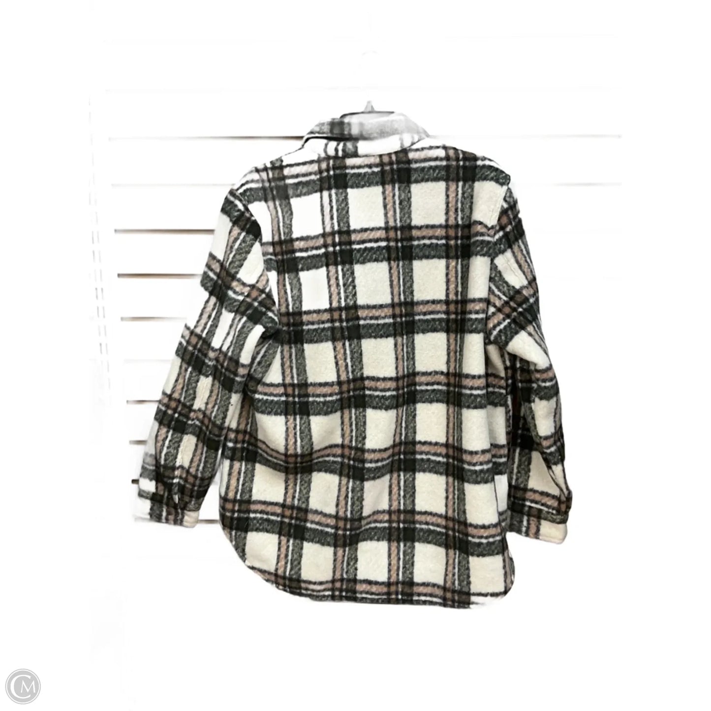 Jacket Shirt By Blanknyc In Plaid Pattern, Size: L