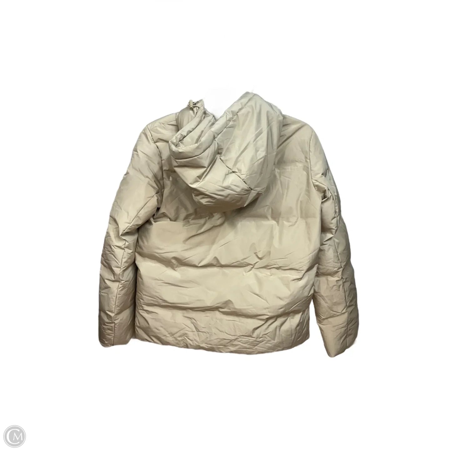 Coat Puffer & Quilted By Cole-haan In Tan, Size: Xs