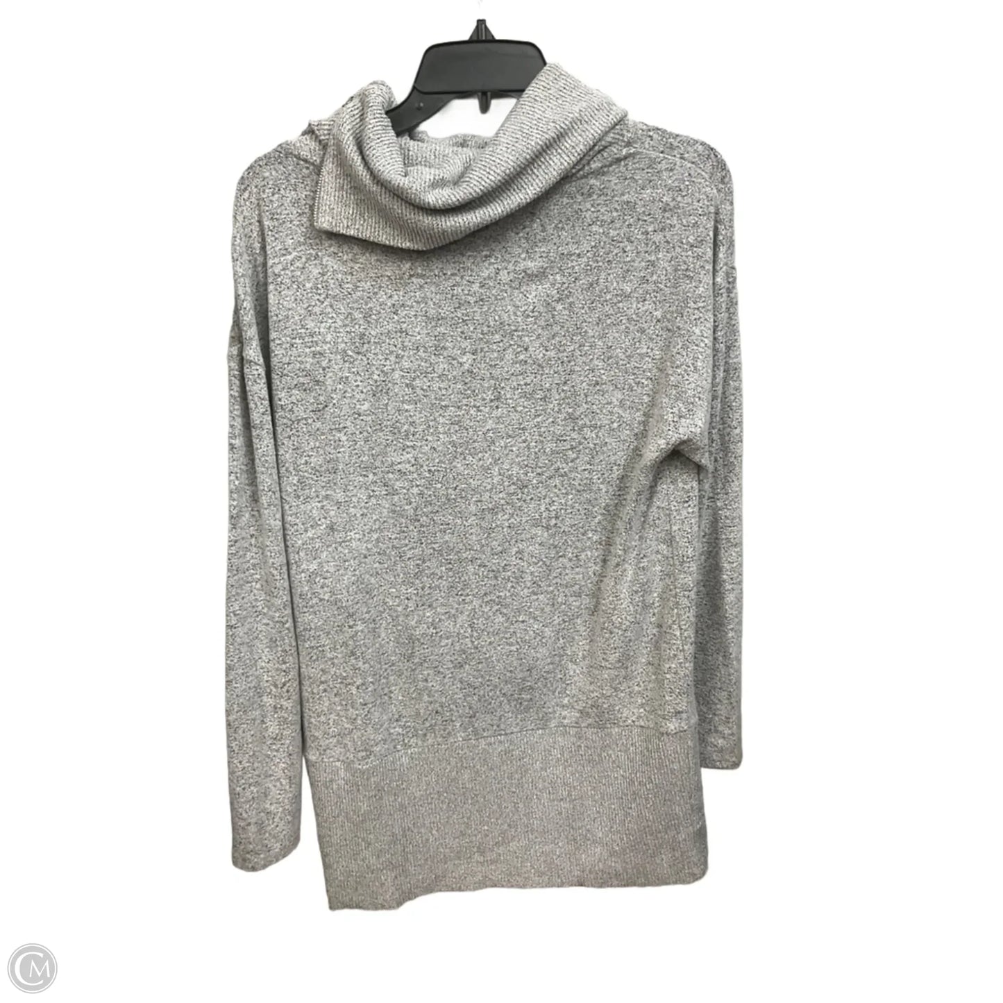 Top Long Sleeve Basic By White House Black Market In Grey, Size: M