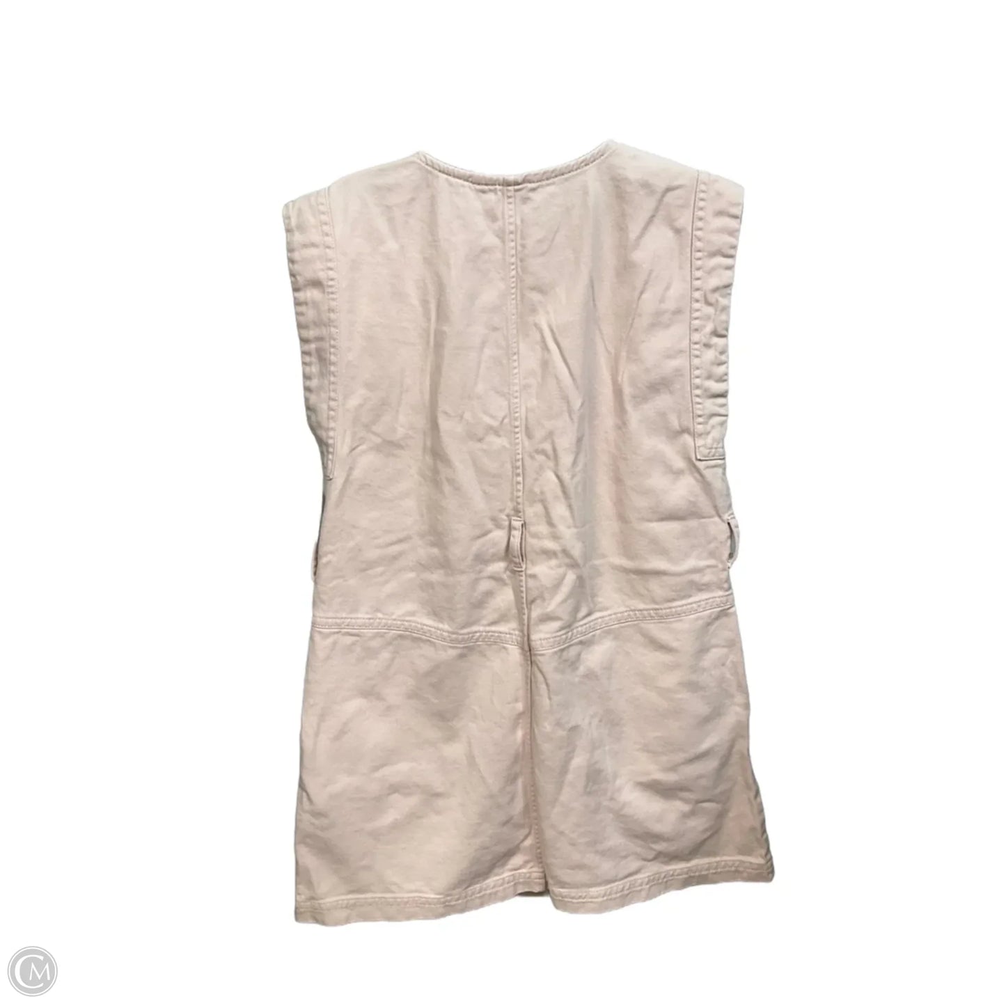 Dress Casual Short By Banana Republic In Pink Denim, Size: M