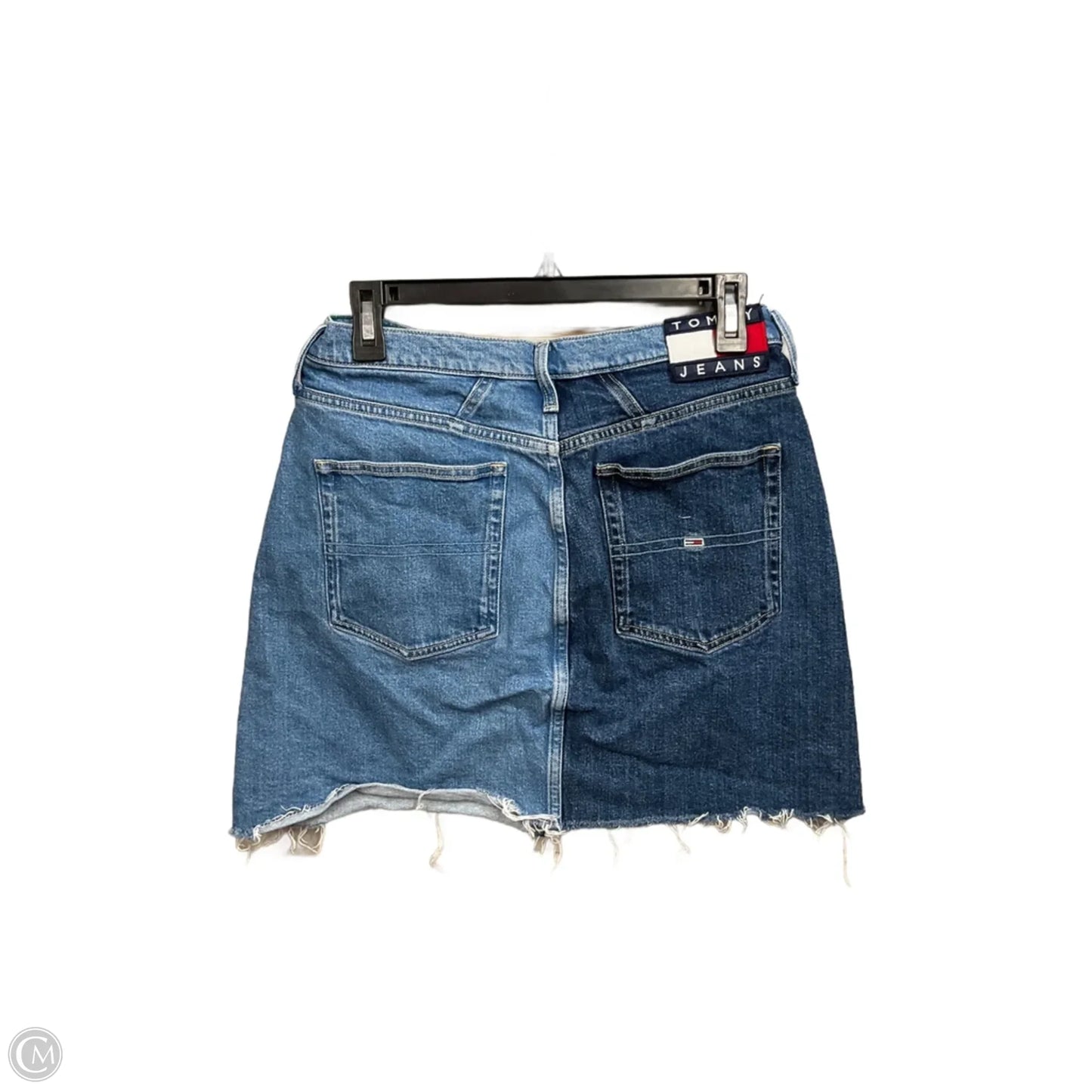 Skirt Mini & Short By Tommy Hilfiger In Blue Denim, Size: 10