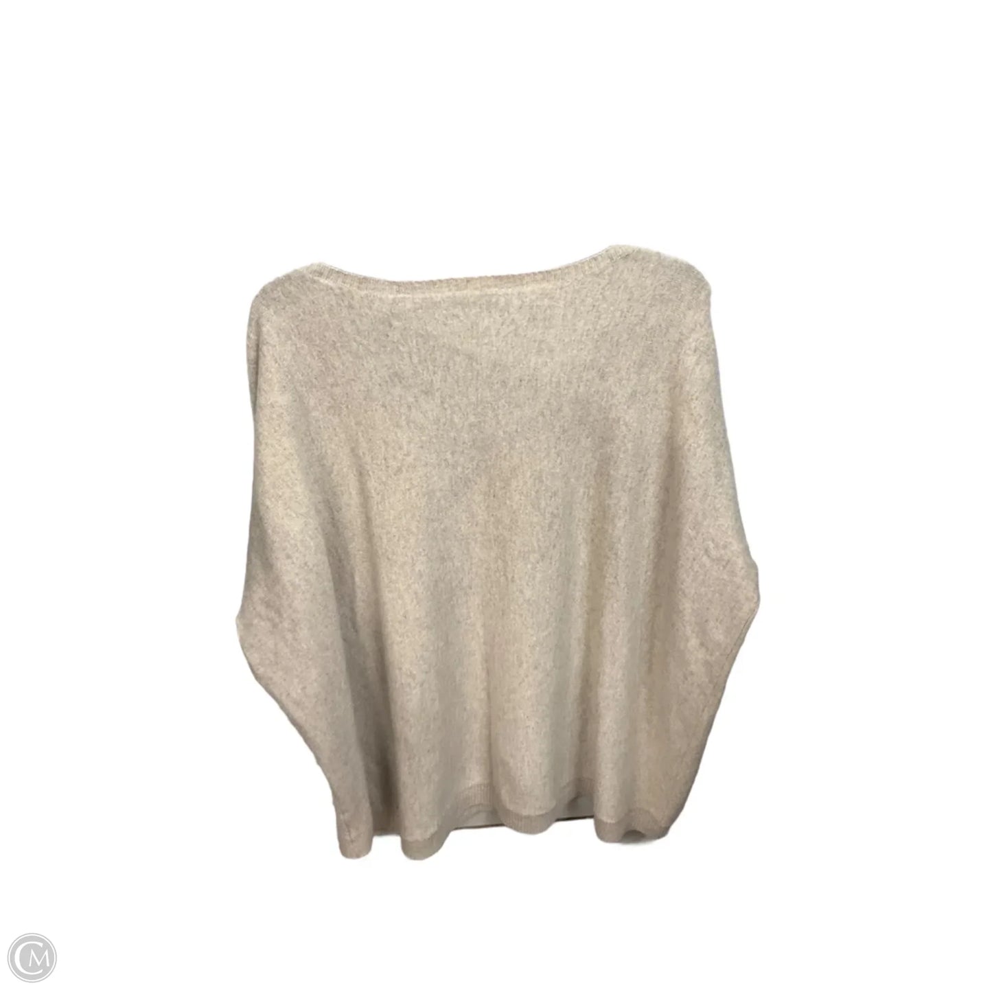 Top Short Sleeve By Eileen Fisher In Beige, Size: Xl