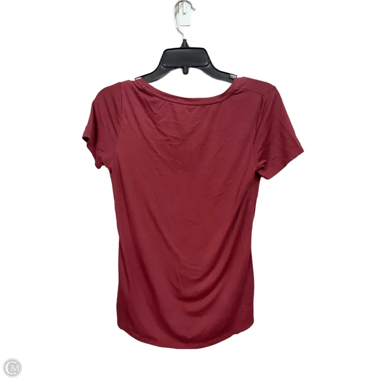 Athletic Top Short Sleeve By Athleta In Red, Size: Xs
