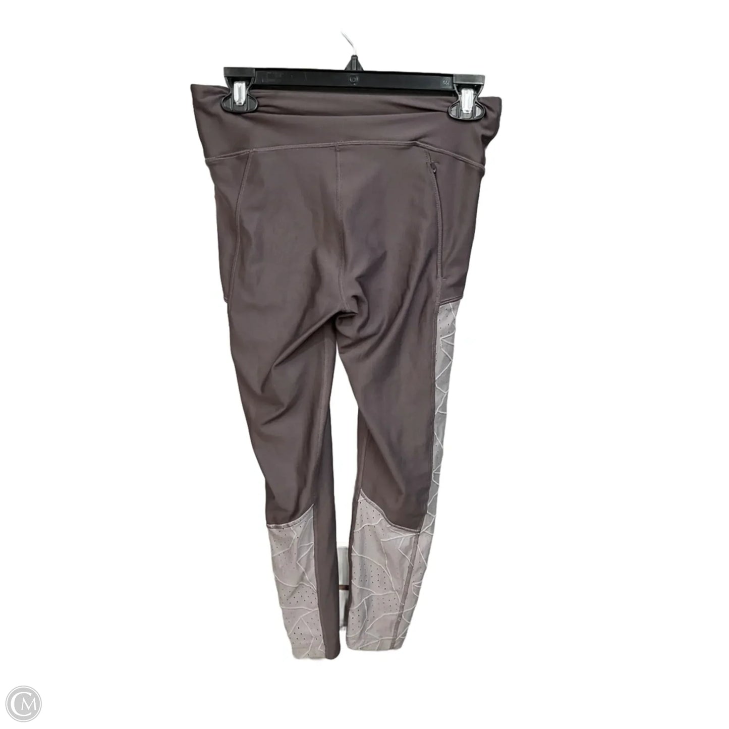 Athletic Leggings By Under Armour In Purple, Size: M