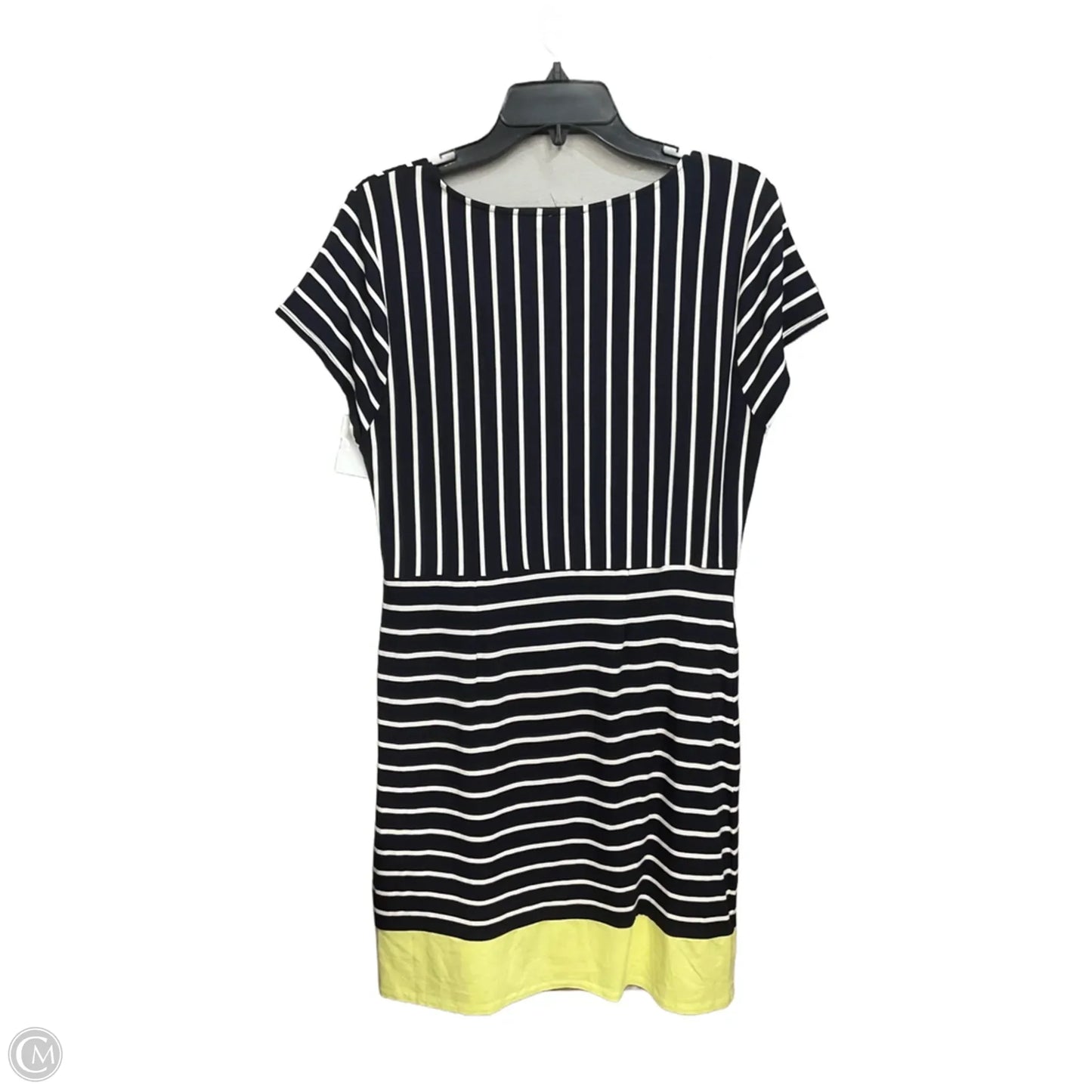 Dress Casual Short By Cremieux In Striped Pattern, Size: L