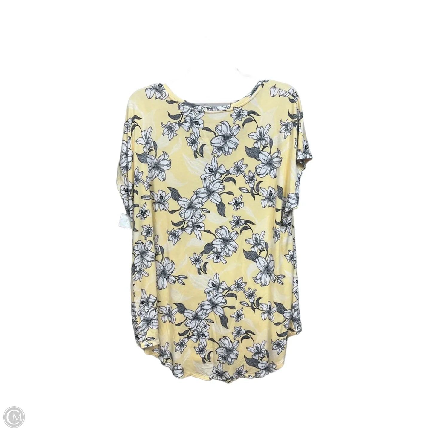 Top Sleeveless By Maurices In Floral Print, Size: 1x