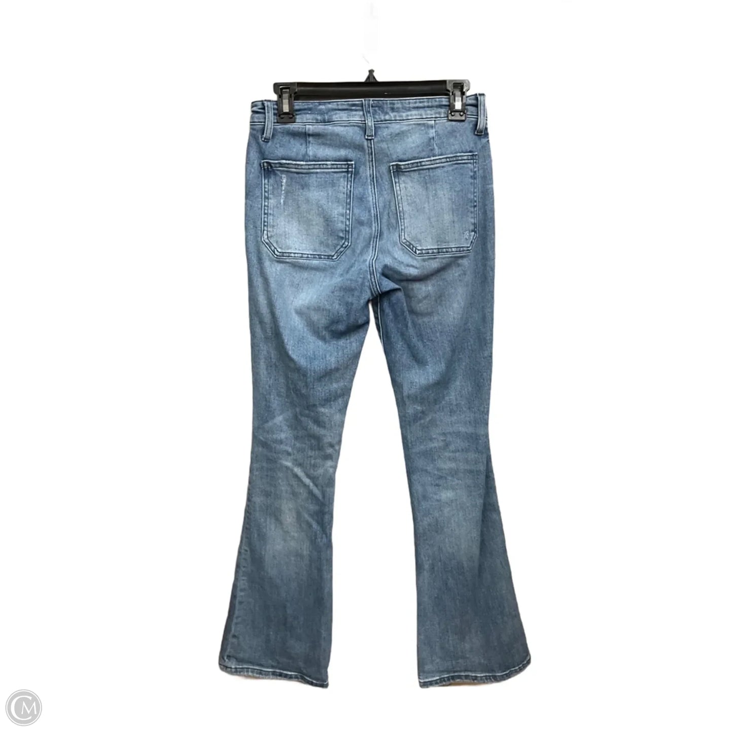 Jeans Flared By Kut In Blue Denim, Size: 2