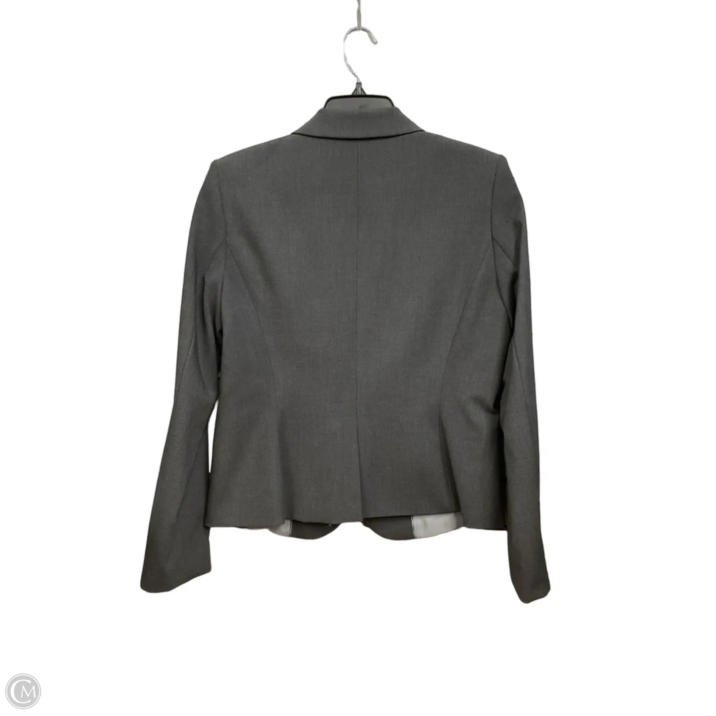 Blazer By Calvin Klein In Grey, Size: M