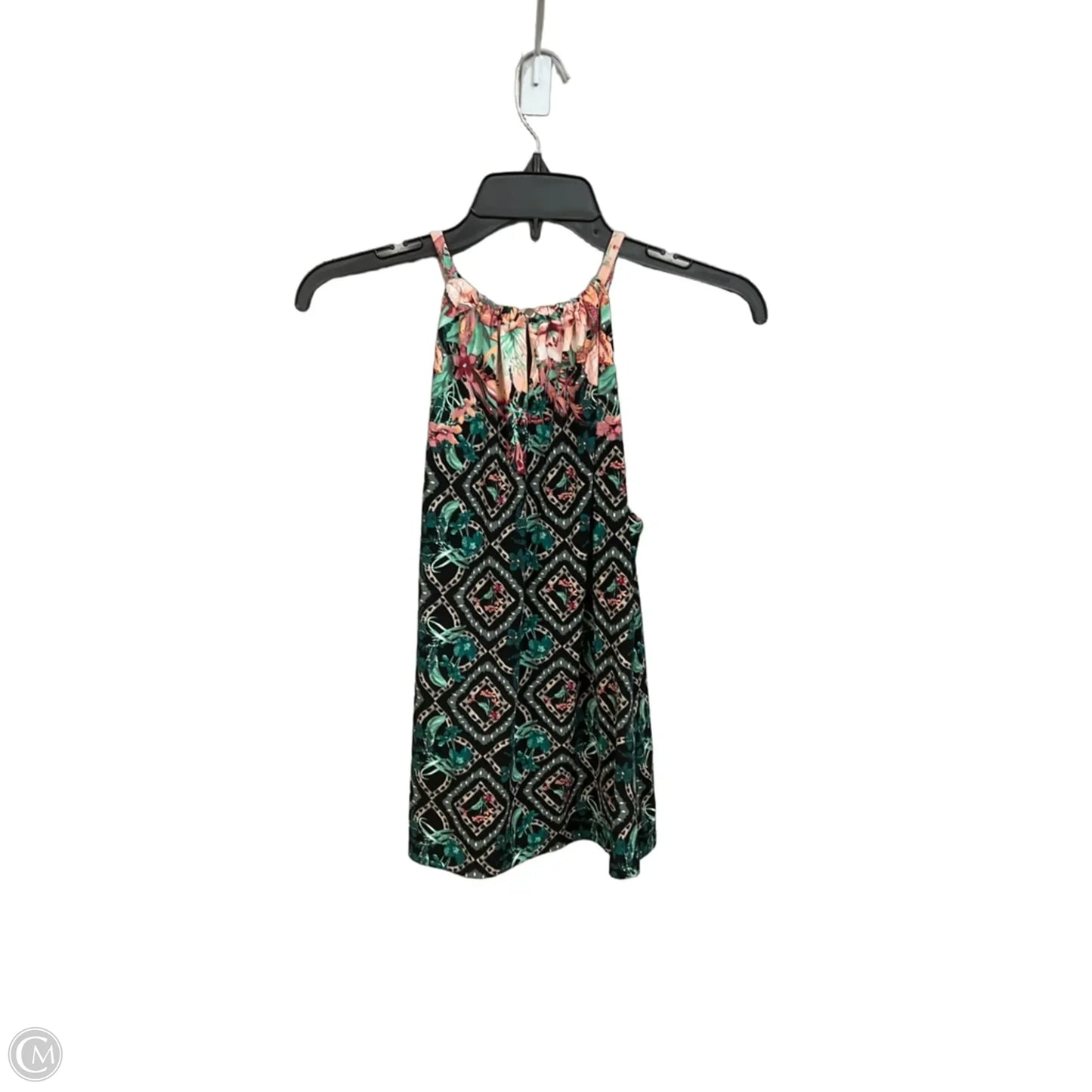 Top Sleeveless By White House Black Market In Floral Print, Size: S