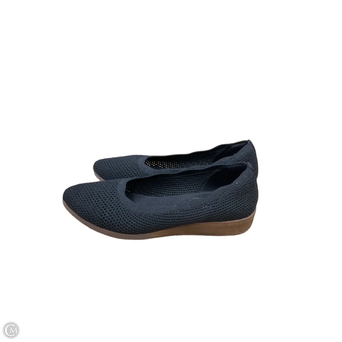 Shoes Flats By Skechers In Black & Brown, Size: 9