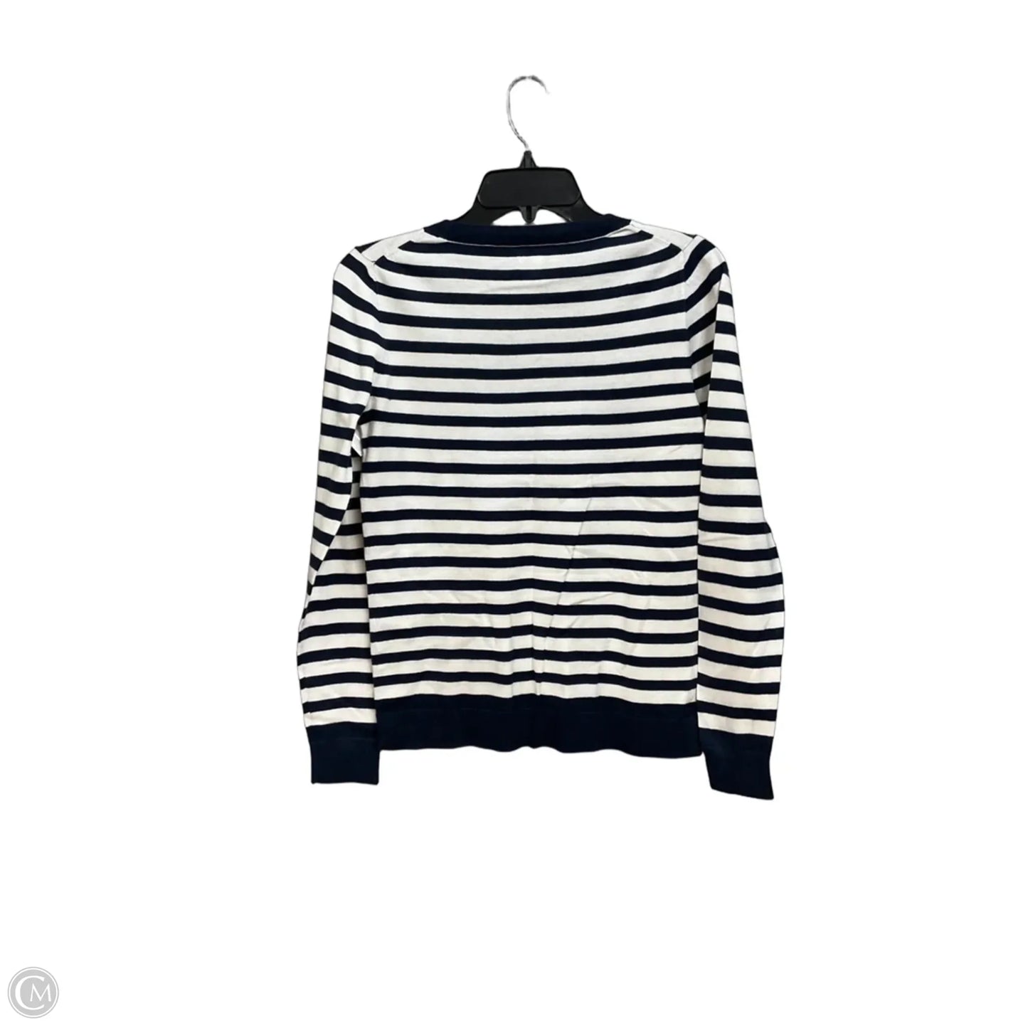 Top Long Sleeve By J. Crew In Striped Pattern, Size: Xs