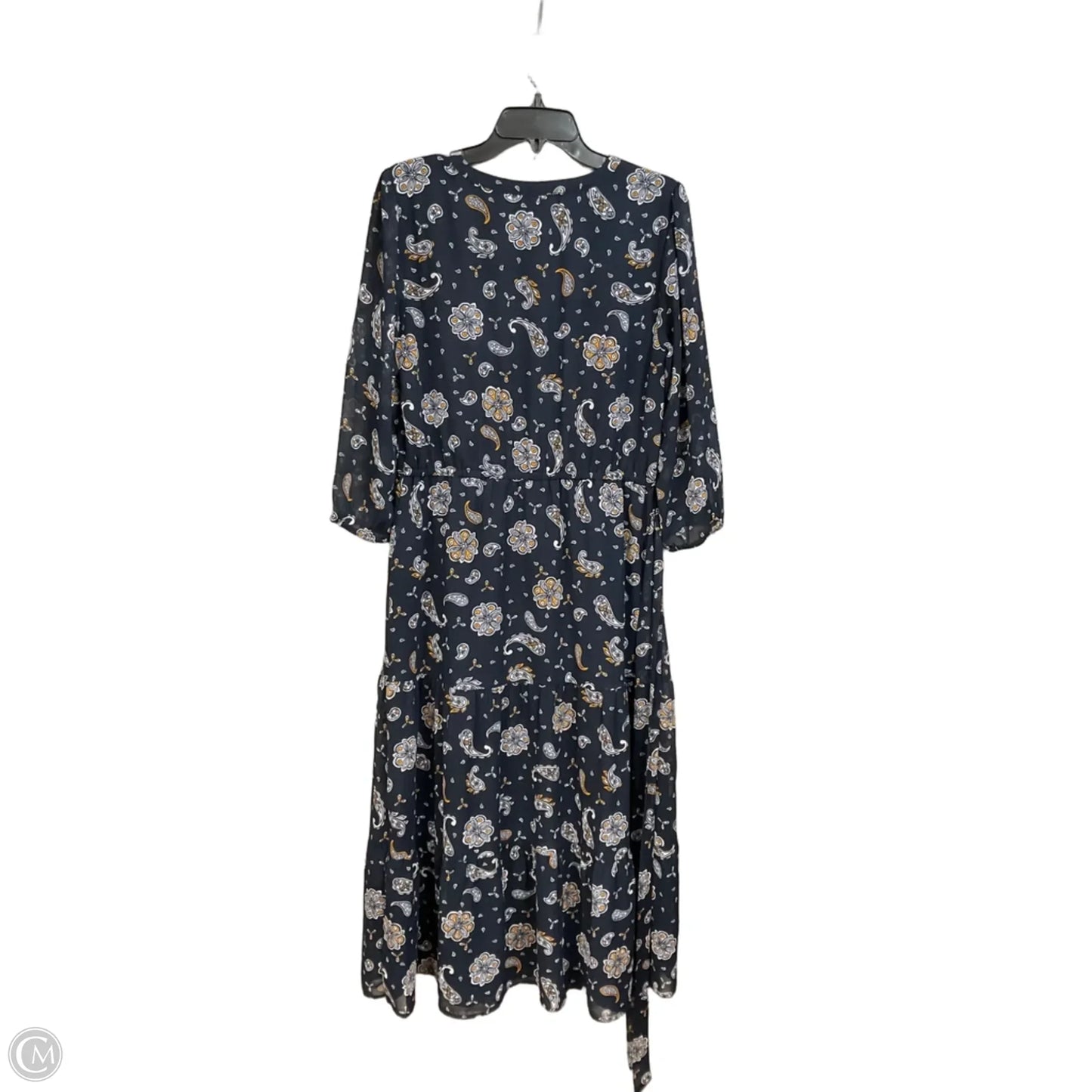 Dress Casual Maxi By Loft In Paisley Print, Size: M