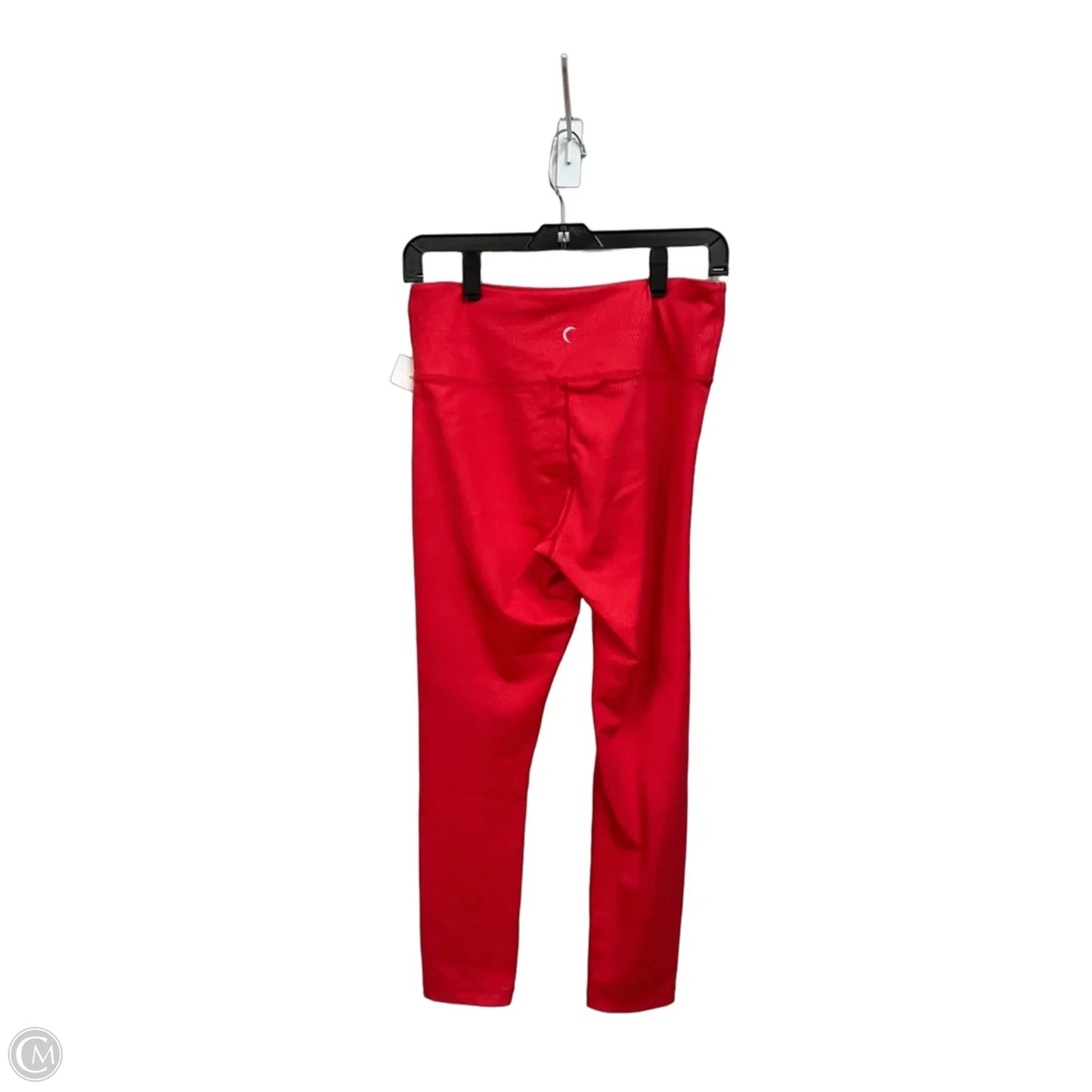 Athletic Leggings By Zyia In Red, Size: M