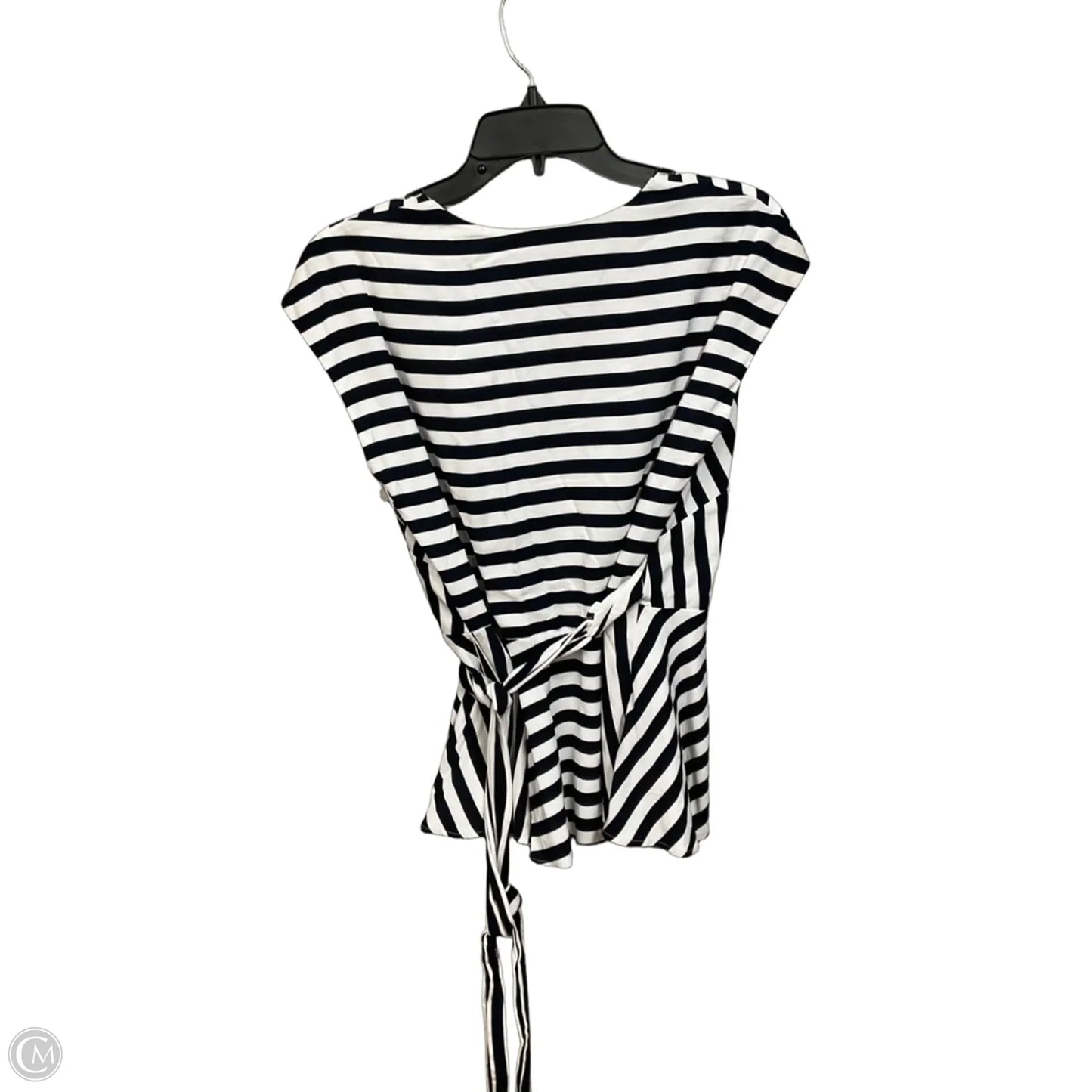 Top Sleeveless By Loft In Striped Pattern, Size: Xs