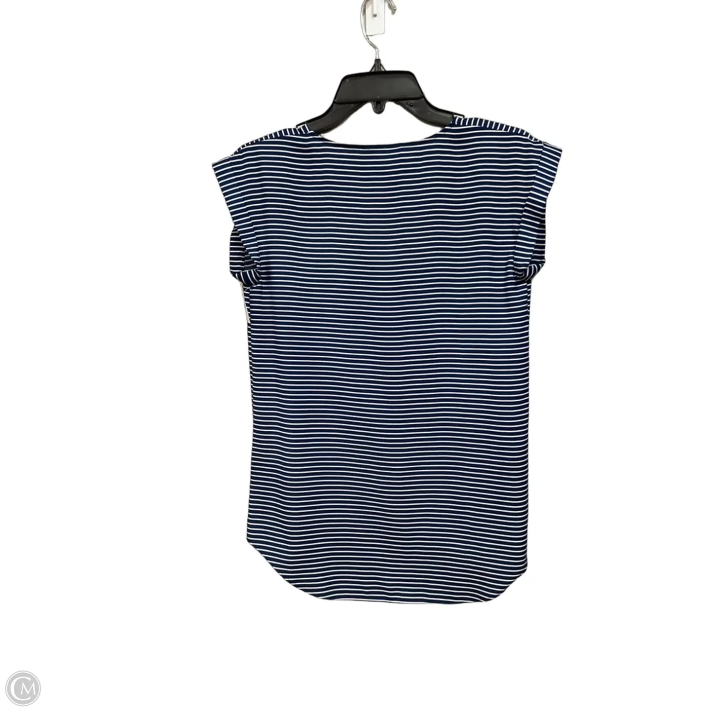 Top Sleeveless By Express In Striped Pattern, Size: Xs