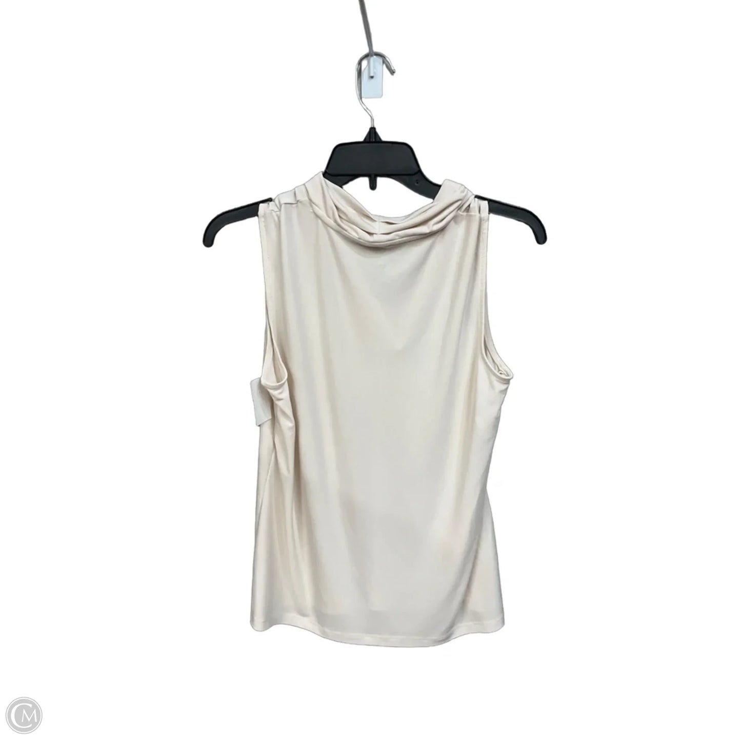 Top Sleeveless By Anne Klein In Beige, Size: M