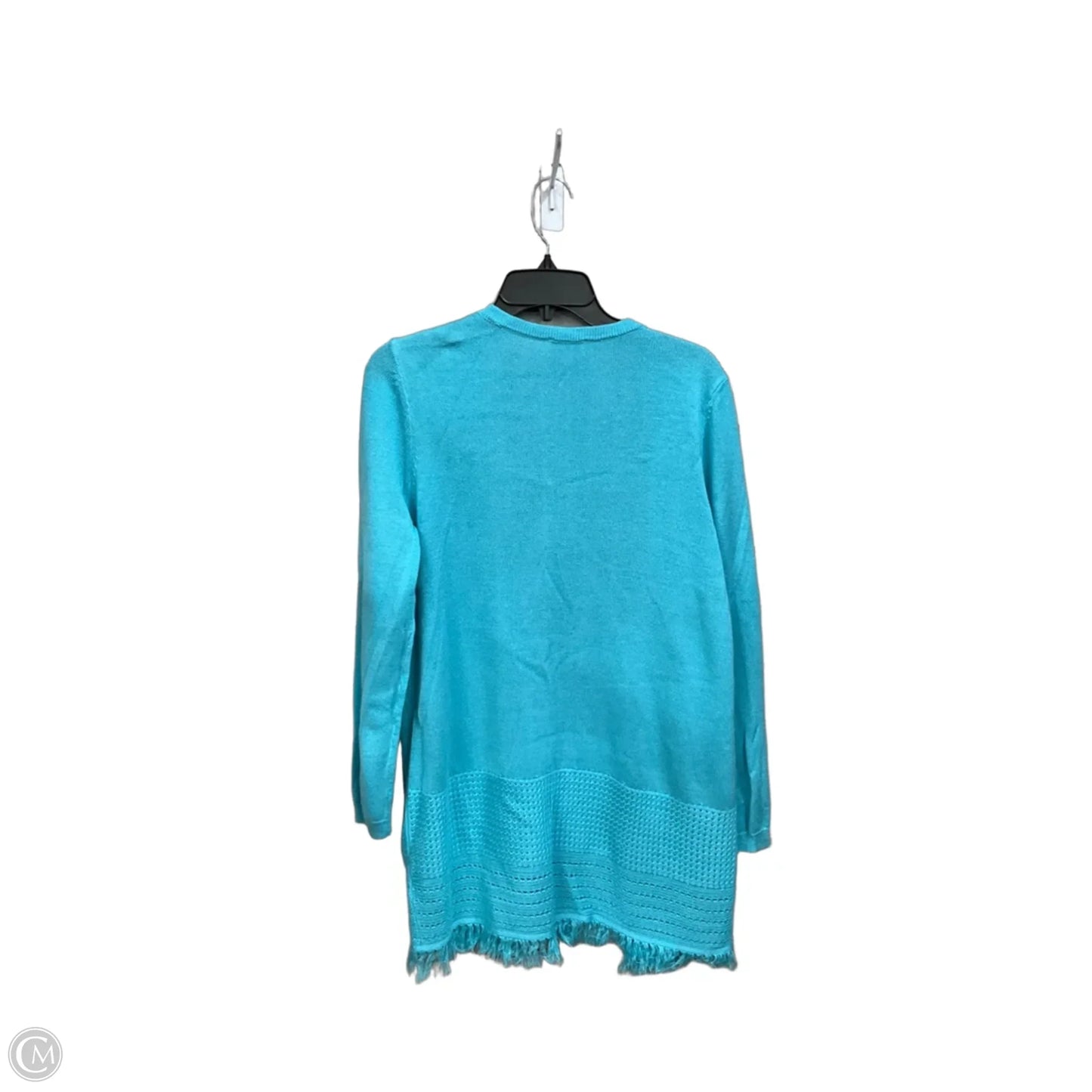Cardigan By Talbots In Aqua, Size: L