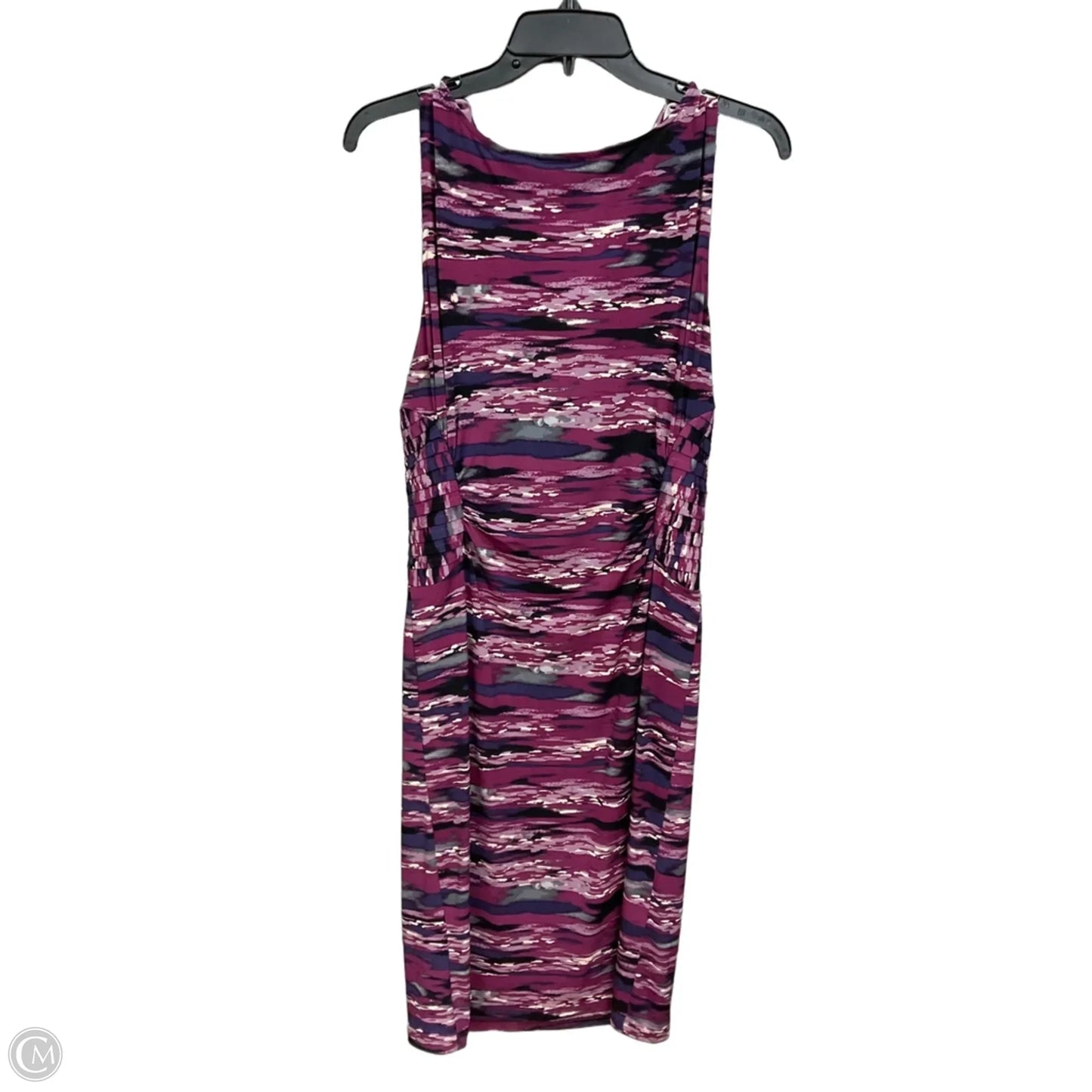 Dress Casual Midi By Axcess In Purple, Size: S