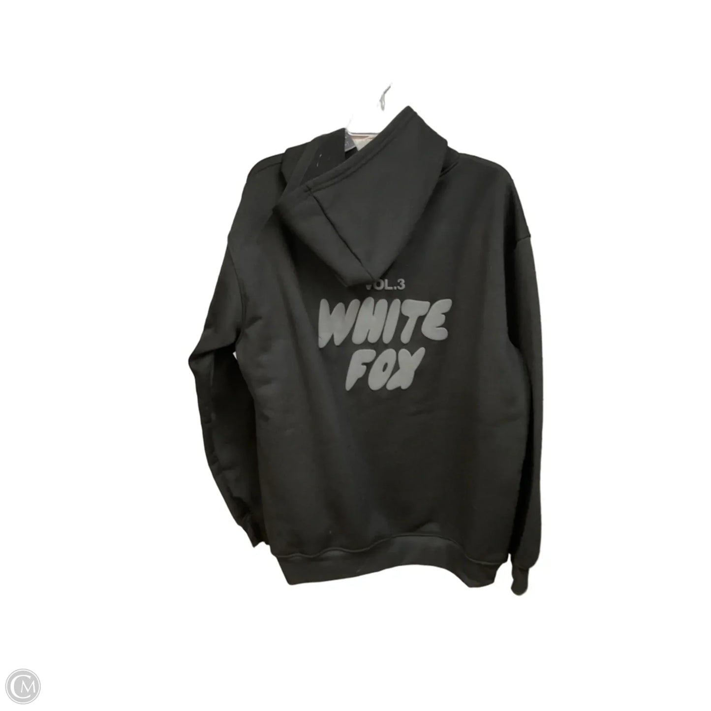 Athletic Sweatshirt Hoodie By White Fox In Black, Size: Xxl