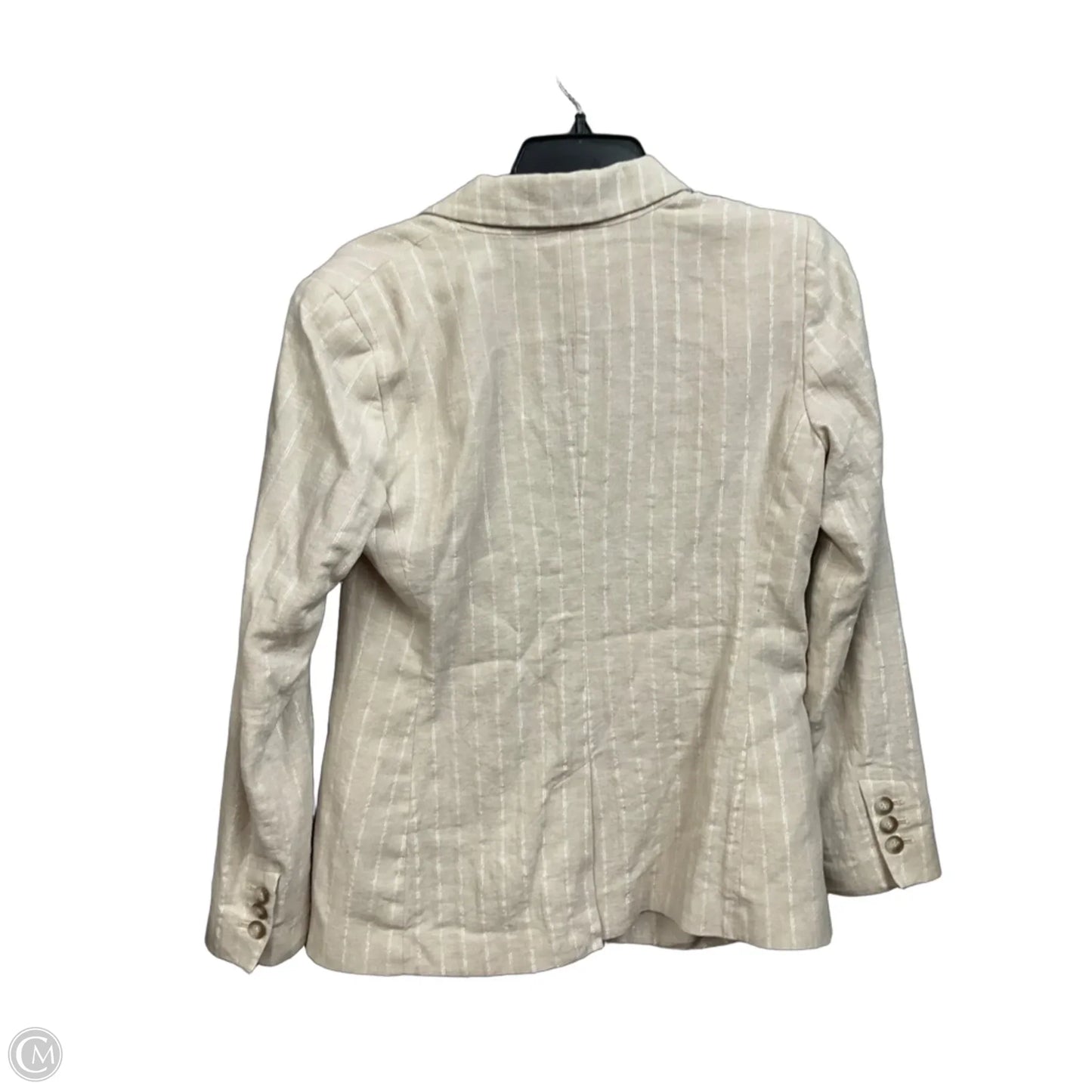 Blazer By Loft In Striped Pattern, Size: Xs