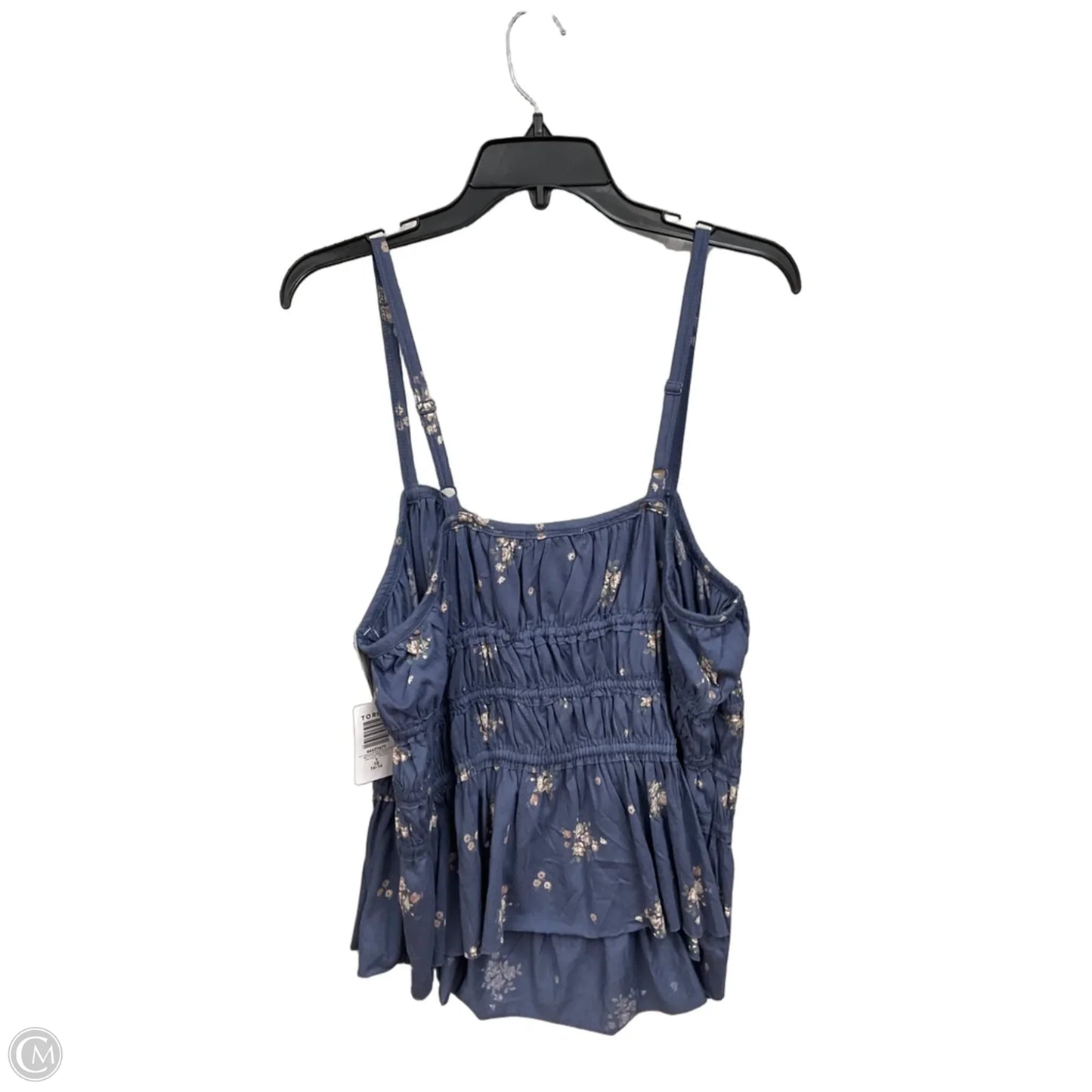 Top Sleeveless By Cmc In Floral Print, Size: Xl