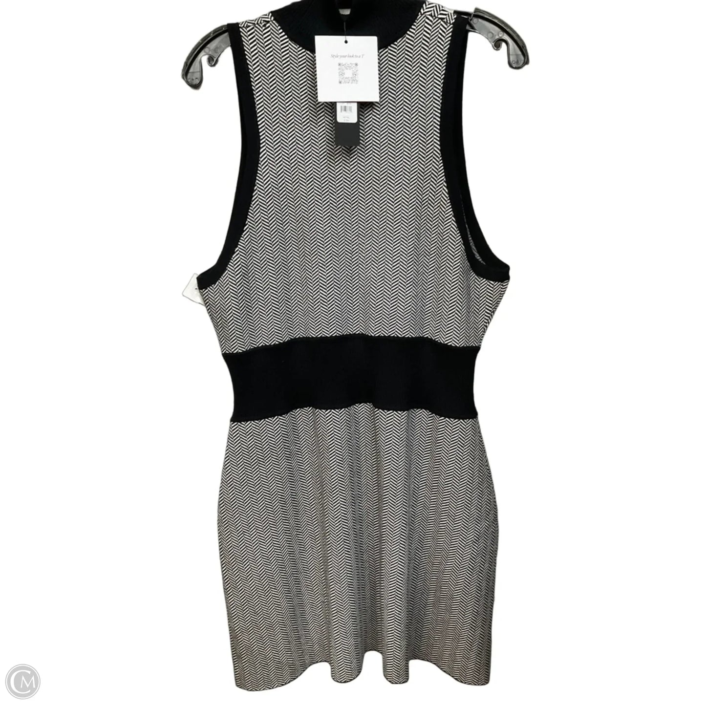 Dress Casual Short By Cma In Black & White, Size: Xl