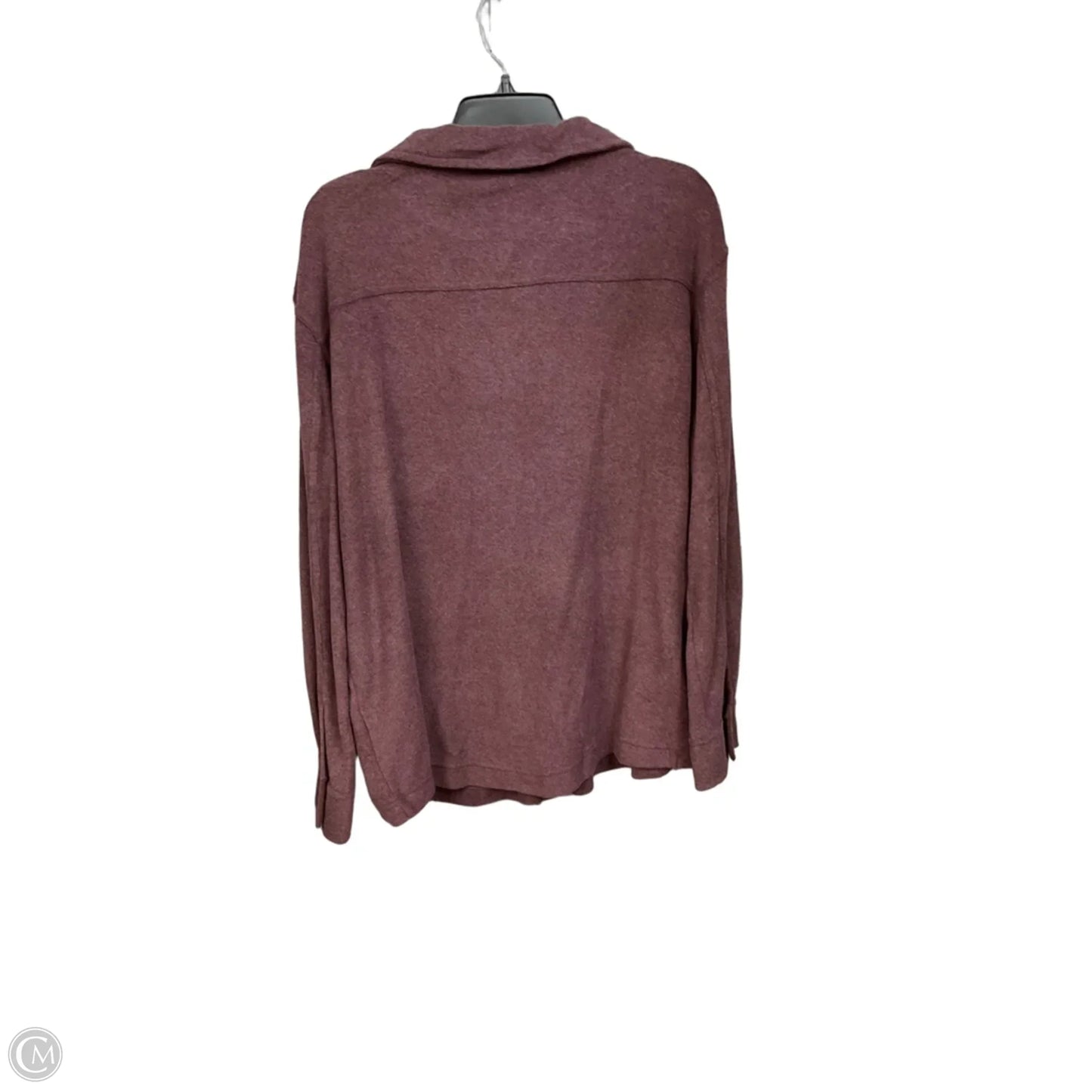 Jacket Shirt By 32 Degrees In Purple, Size: L