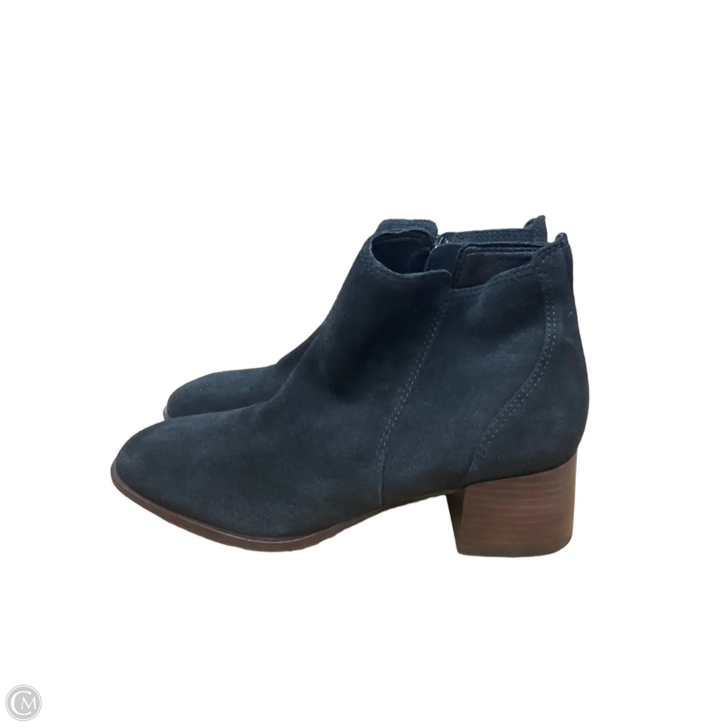 Boots Ankle Heels By Lucky Brand In Black & Brown, Size: 9.5
