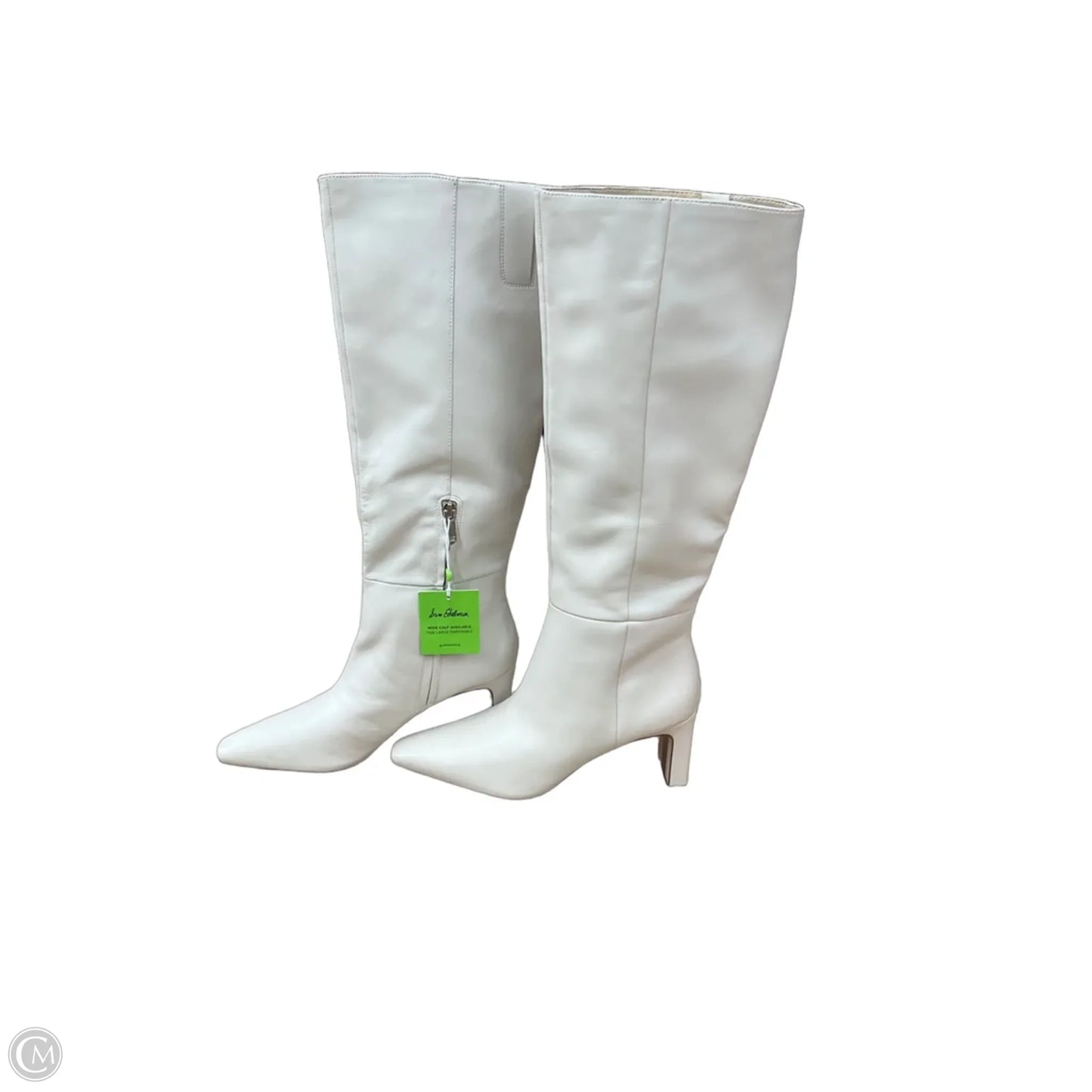 Boots Ankle Heels By East 5th In Beige, Size: 8.5