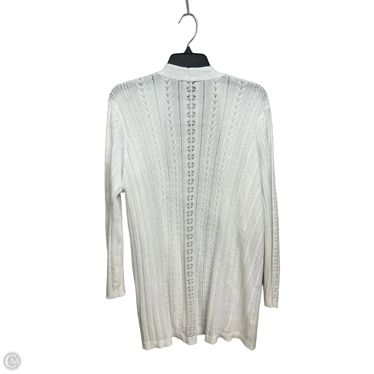 Cardigan By Cyrus In White, Size: 3x
