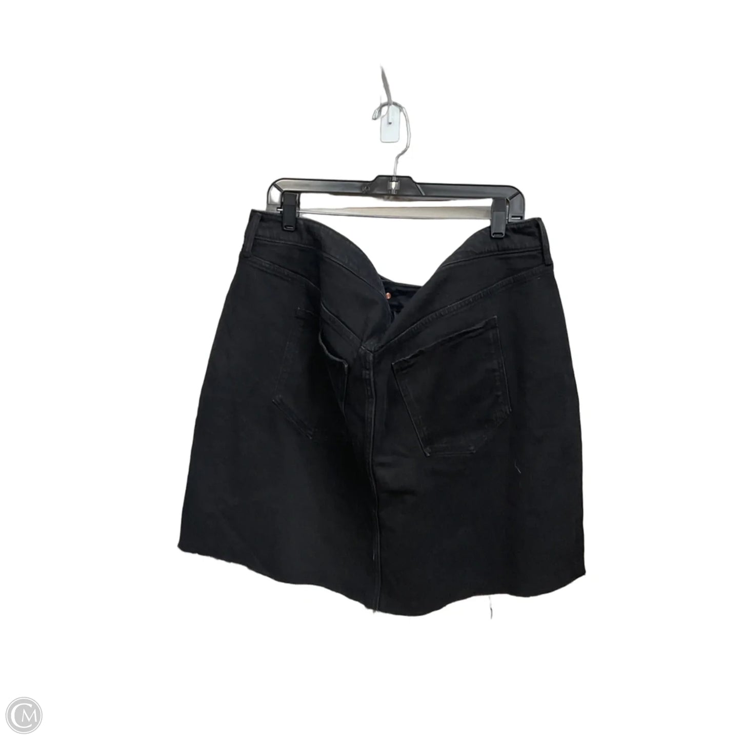 Skirt Mini & Short By Old Navy In Black Denim, Size: 22