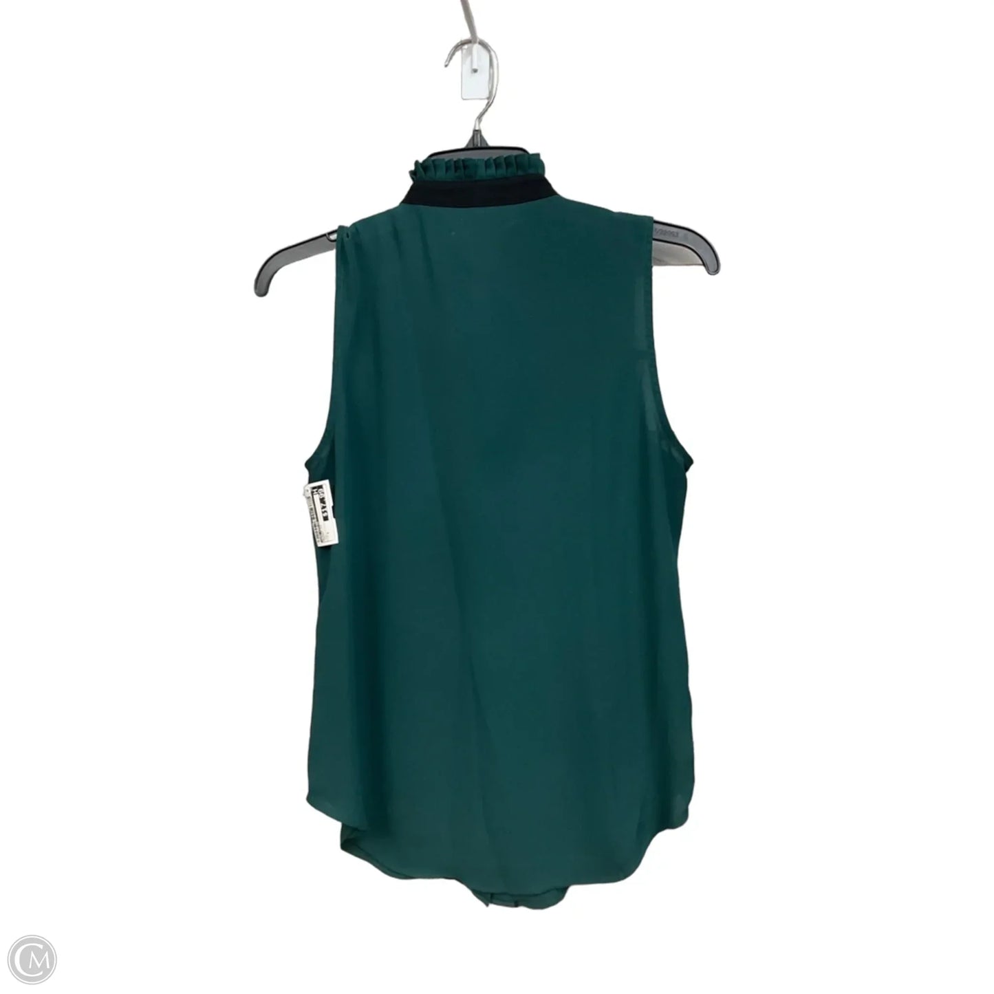 Blouse Long Sleeve By Ann Taylor In Green, Size: S