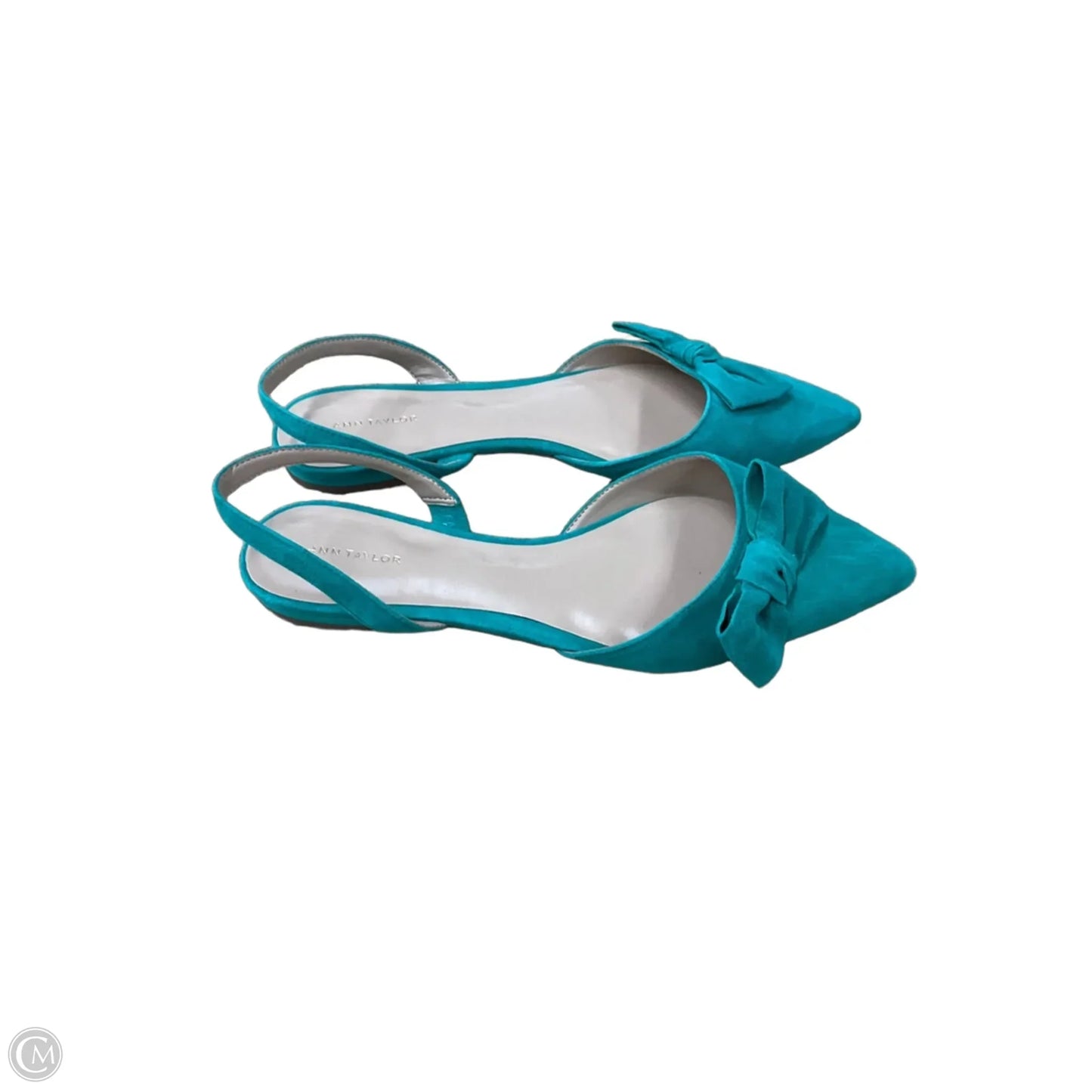Shoes Flats By Ann Taylor In Green, Size: 8