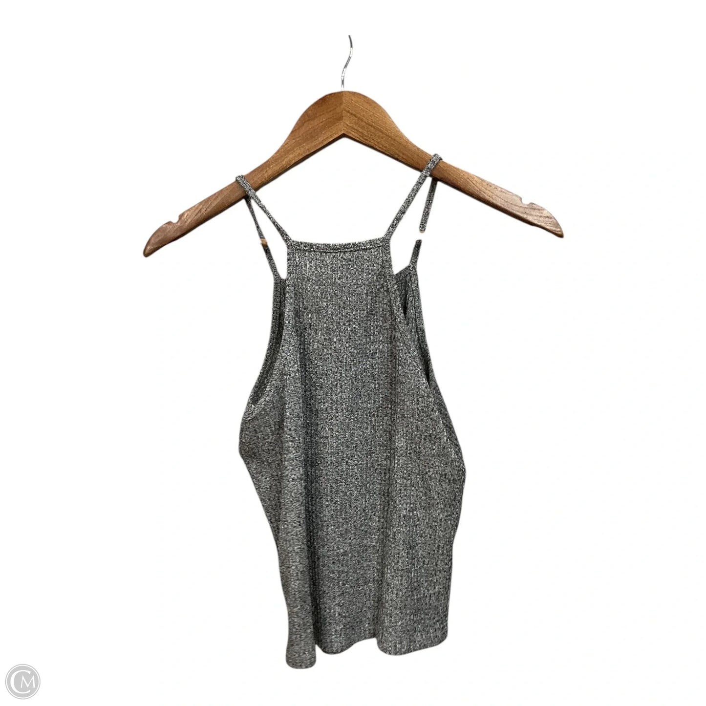 Top Sleeveless By Poetry In Grey, Size: Xl
