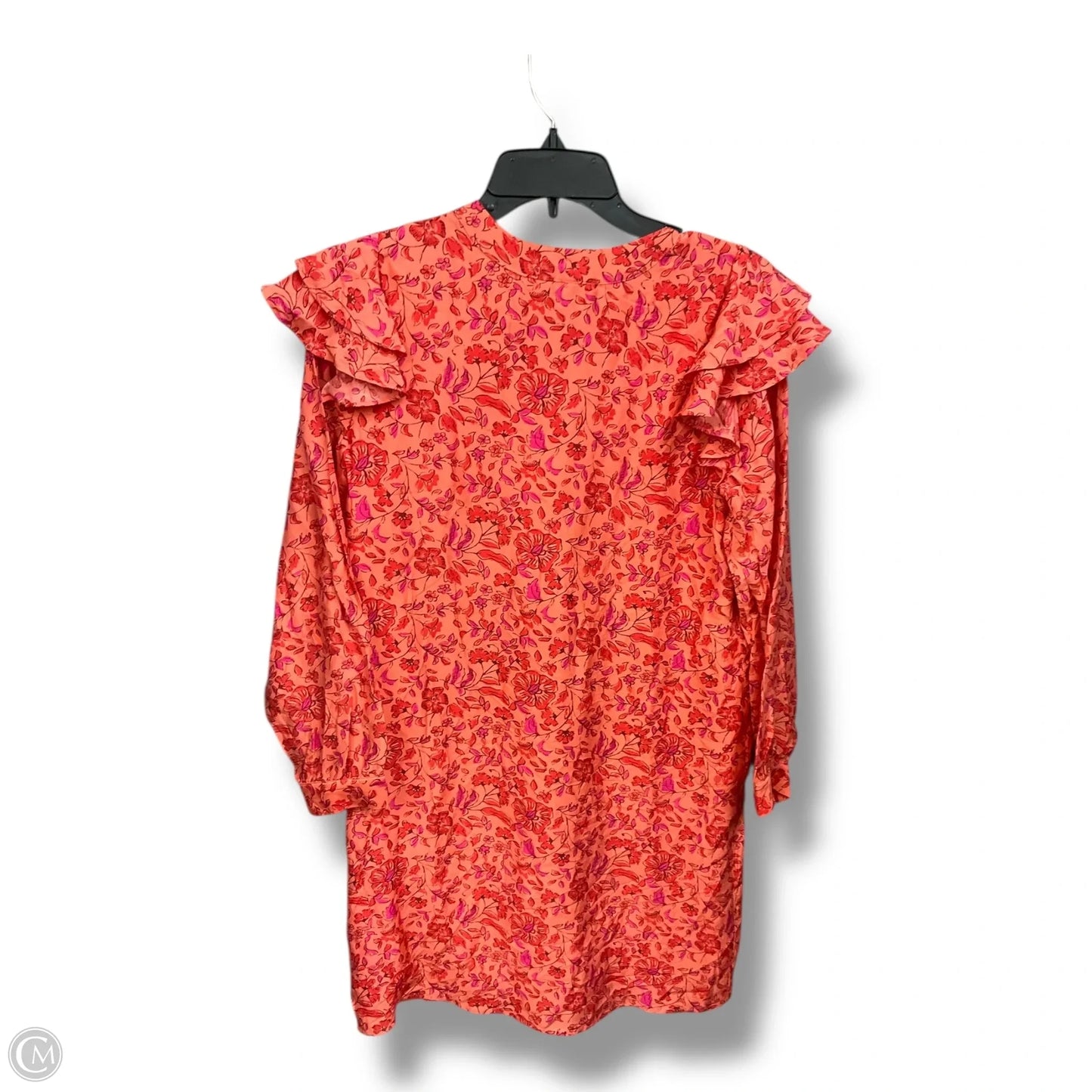 Dress Casual Short By Vineyard Vines In Coral, Size: Xs